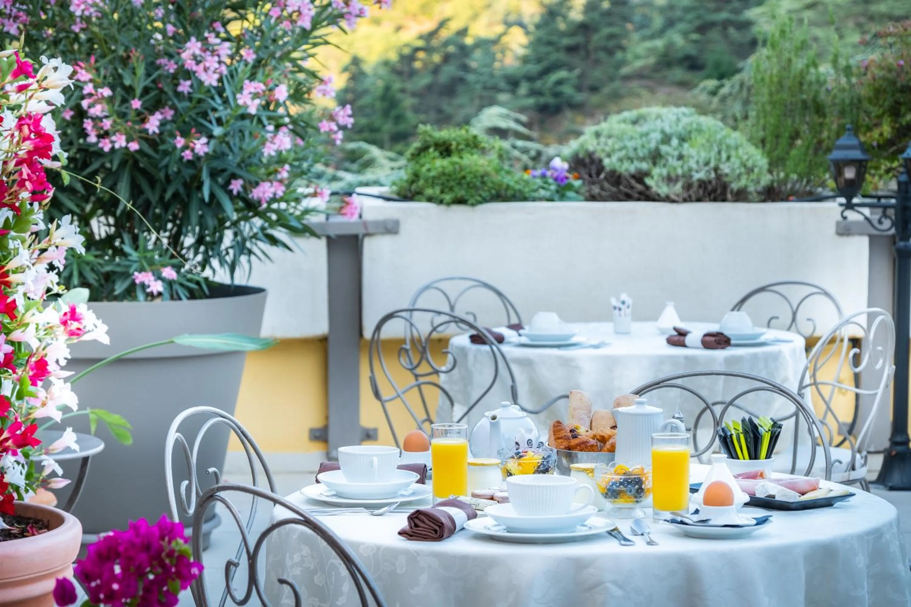 Balcony/Terrace in Auberge Du Lac