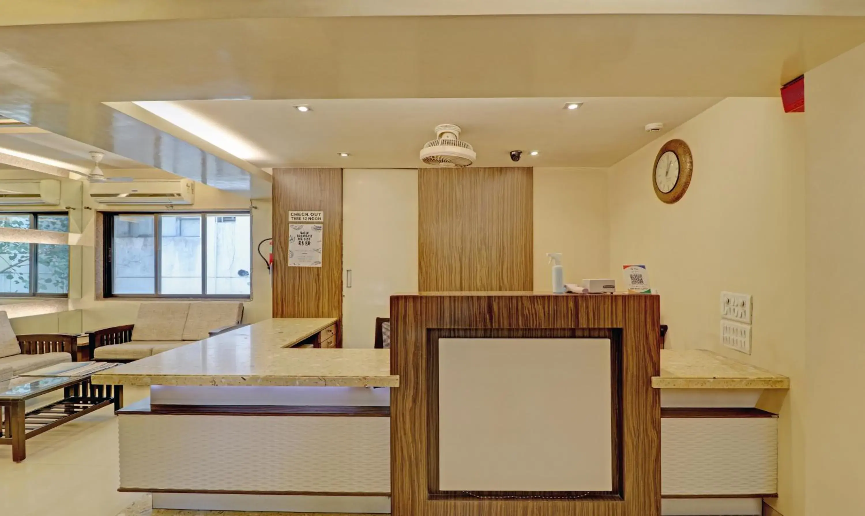 Lobby or reception, Bed in Treebo Vikrant Residency Lobby or reception, Bed in Treebo Vikrant Residency