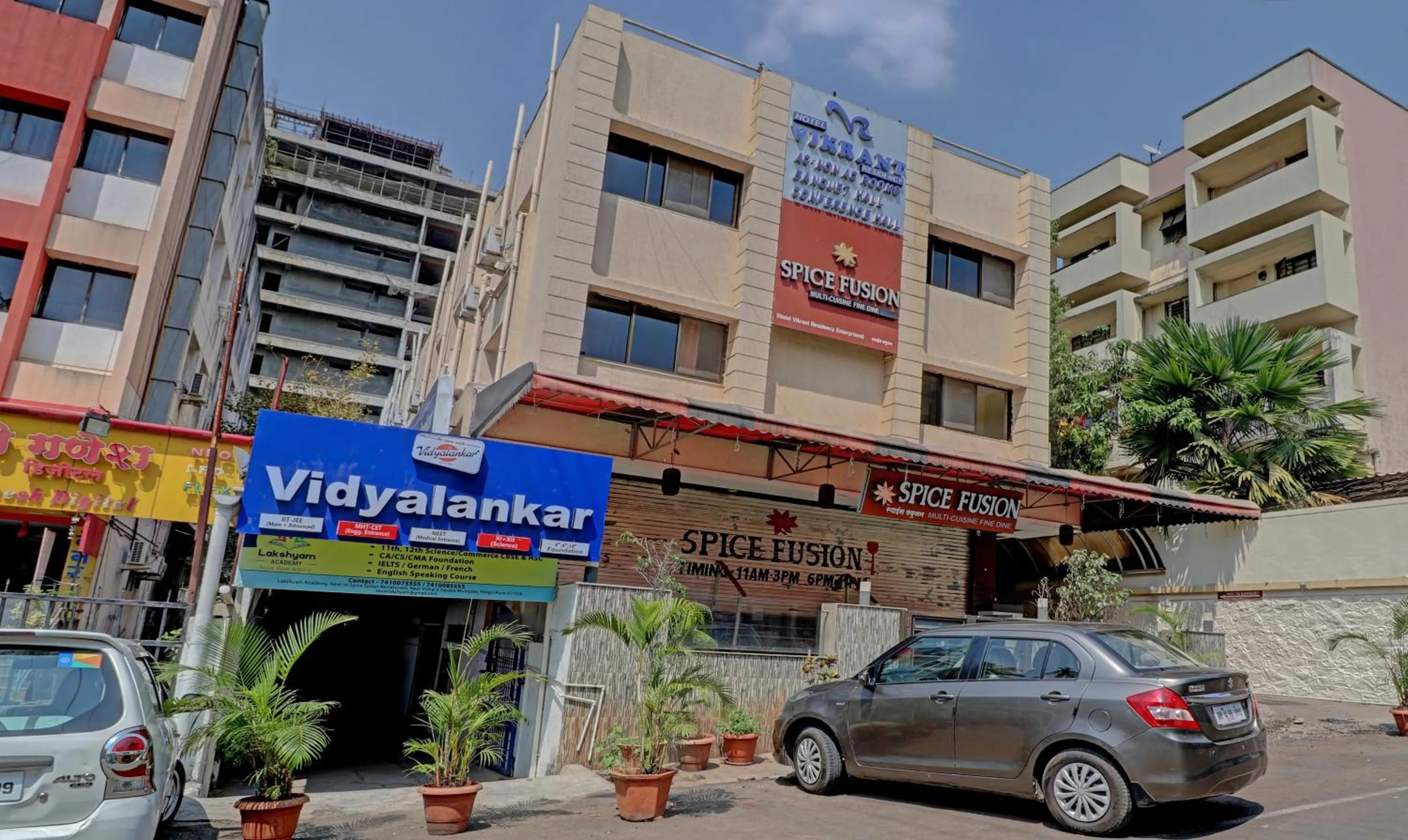 Property building in Treebo Vikrant Residency