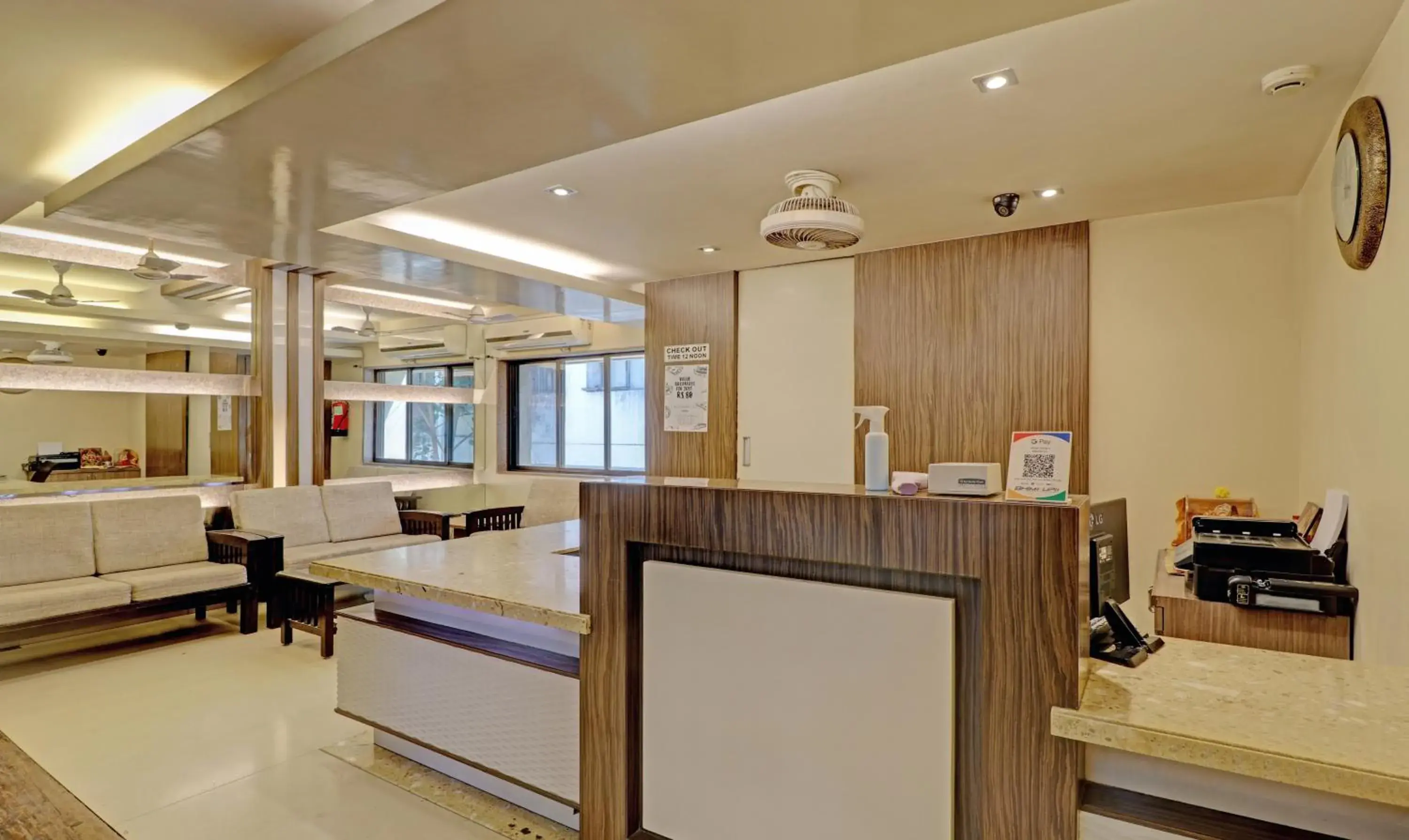 Lobby or reception in Treebo Vikrant Residency Lobby or reception in Treebo Vikrant Residency