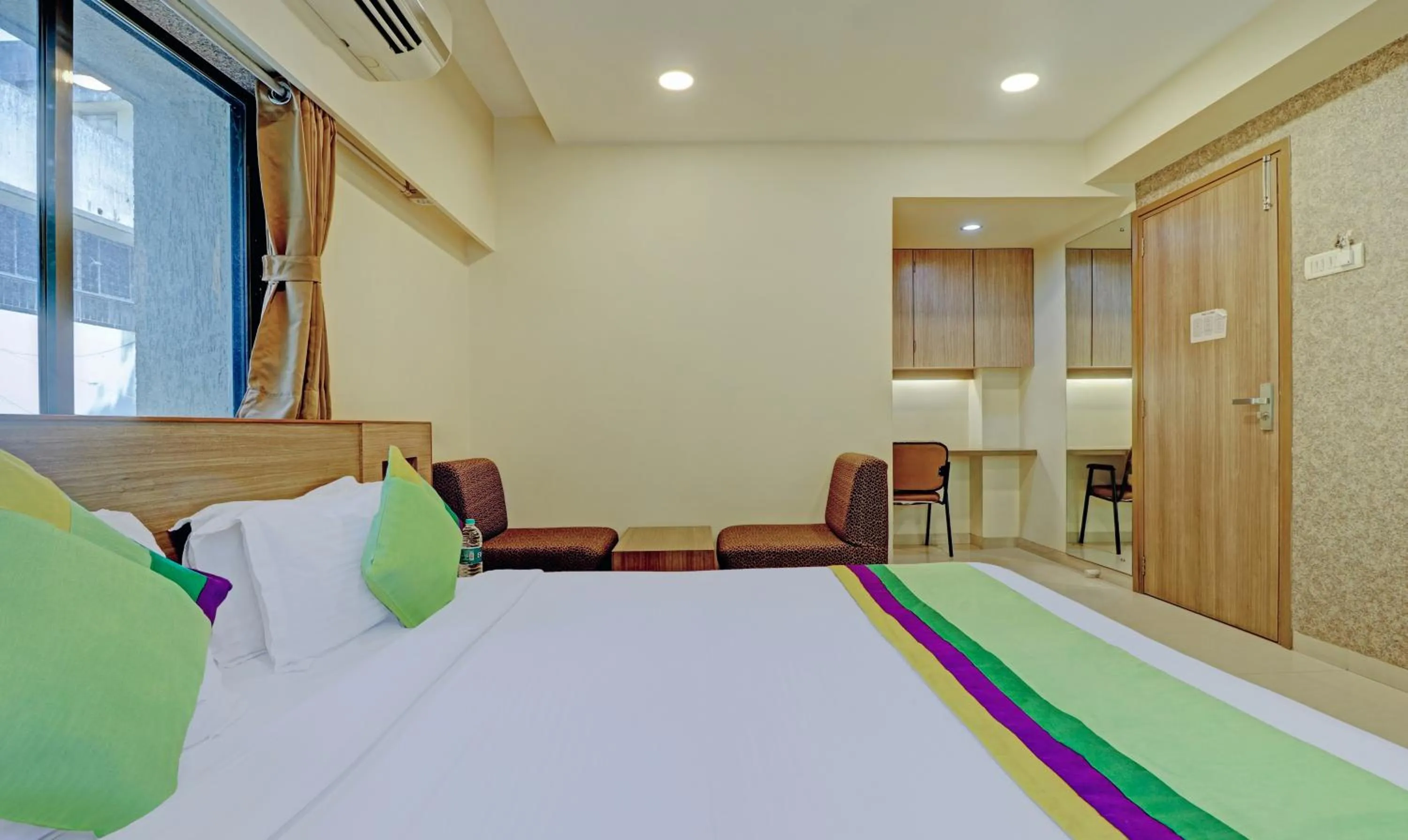 Bedroom, Bed in Treebo Vikrant Residency