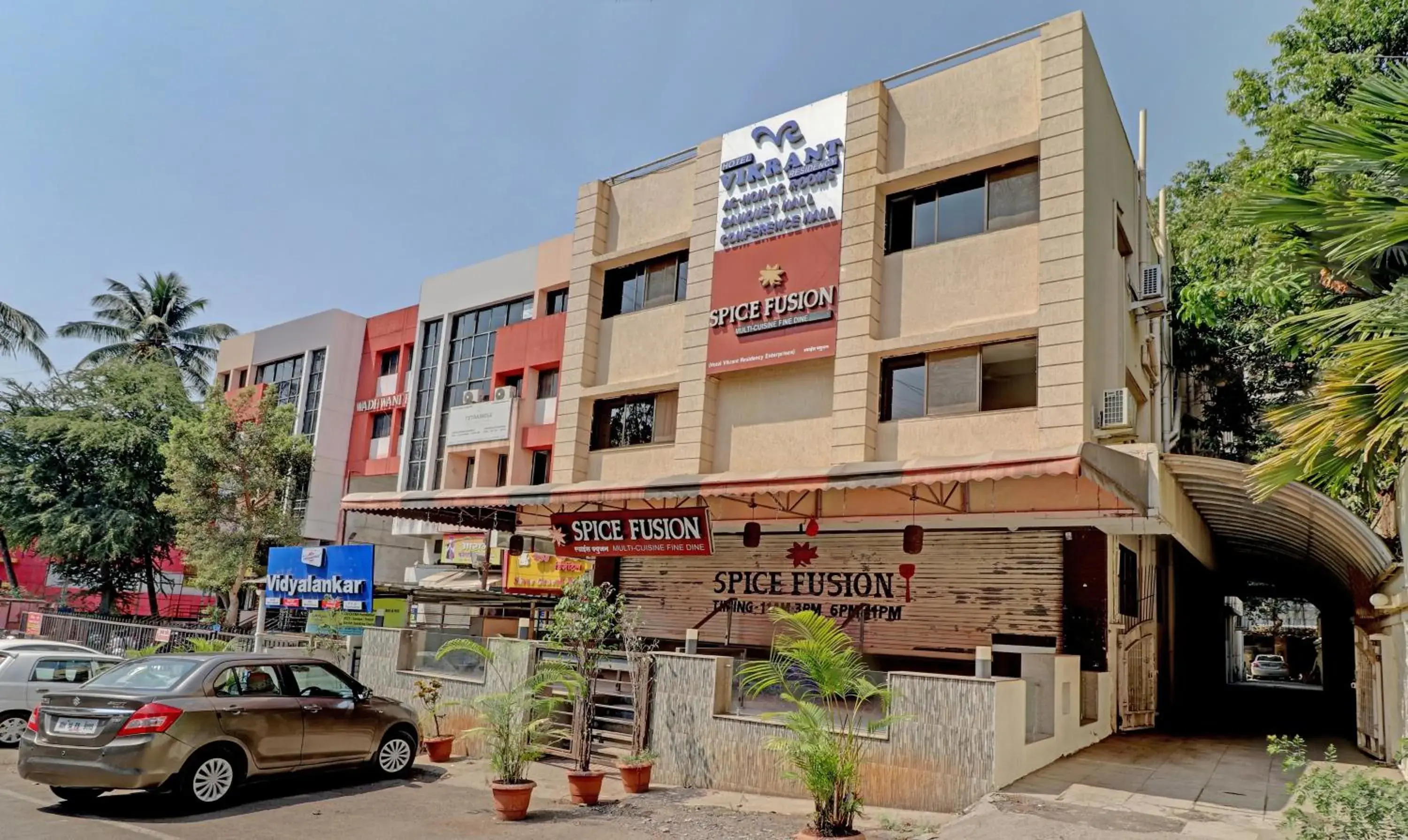Property building in Treebo Vikrant Residency Property building in Treebo Vikrant Residency