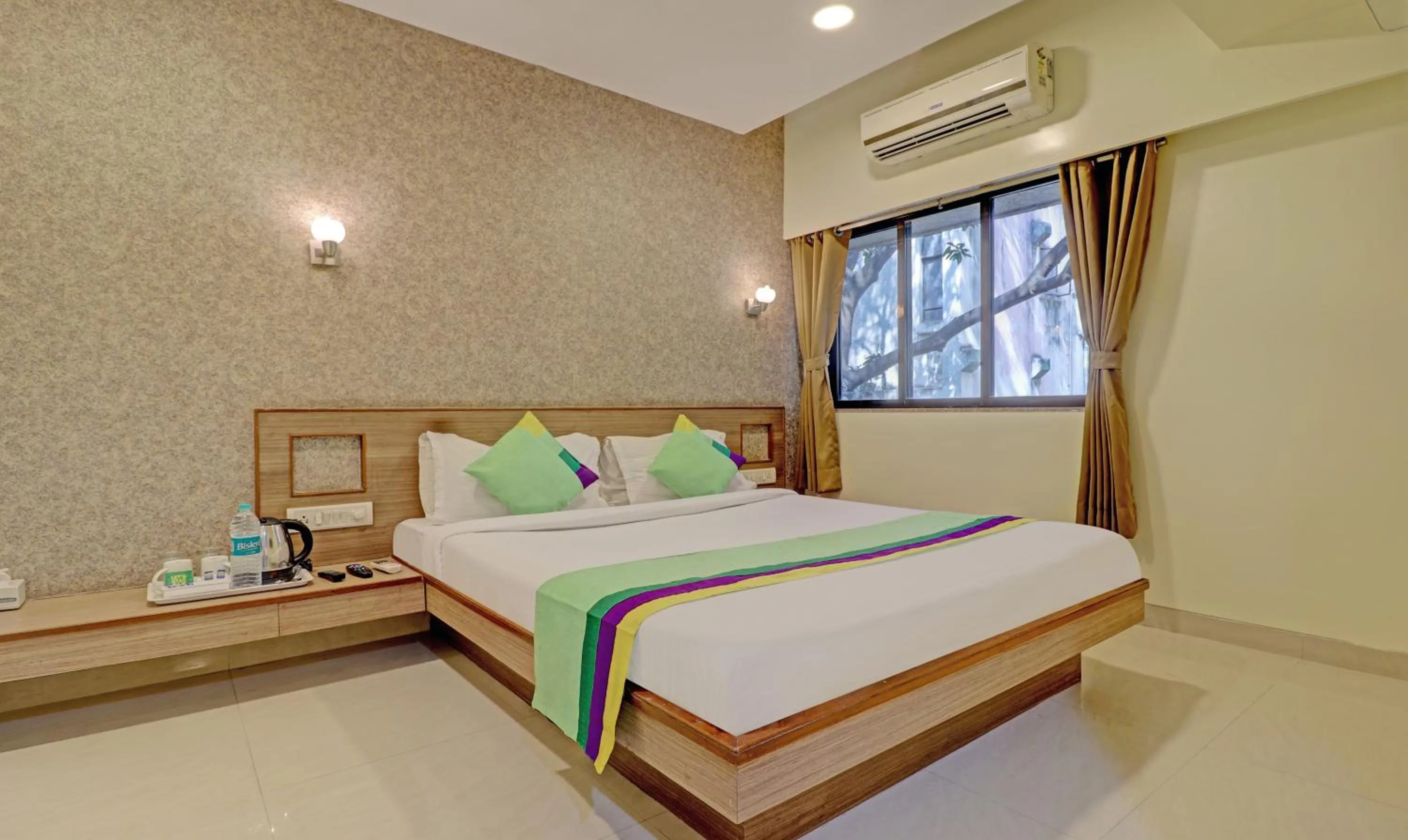 Bedroom, Bed in Treebo Vikrant Residency