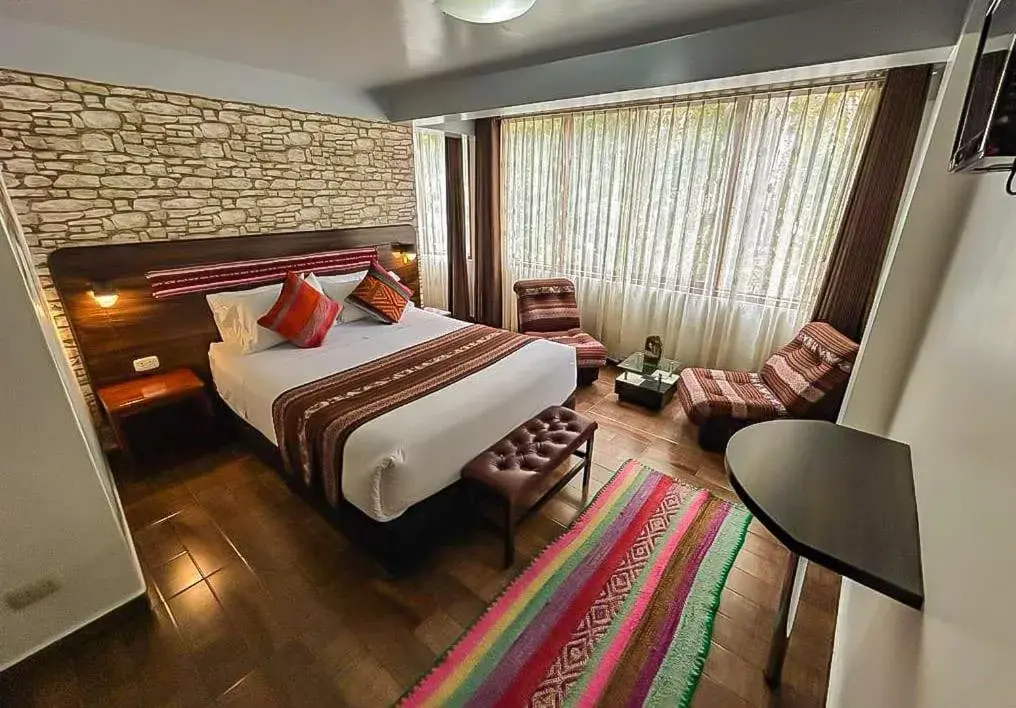 Bed in Hotel Machupicchu Adventure Bed in Hotel Machupicchu Adventure