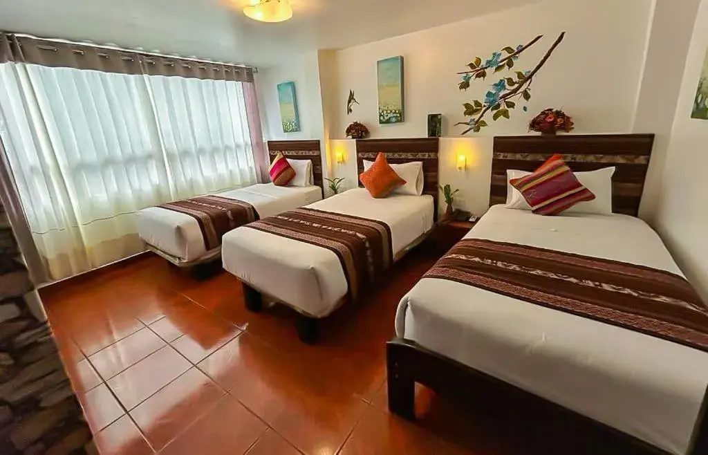 Standard Triple Room in Hotel Machupicchu Adventure Standard Triple Room in Hotel Machupicchu Adventure