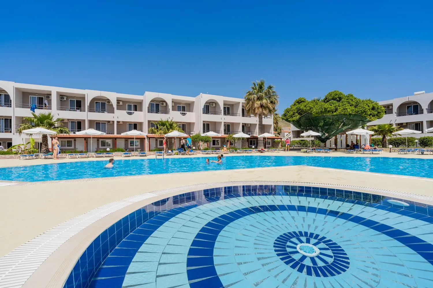Swimming pool in Lardos Bay Hotel