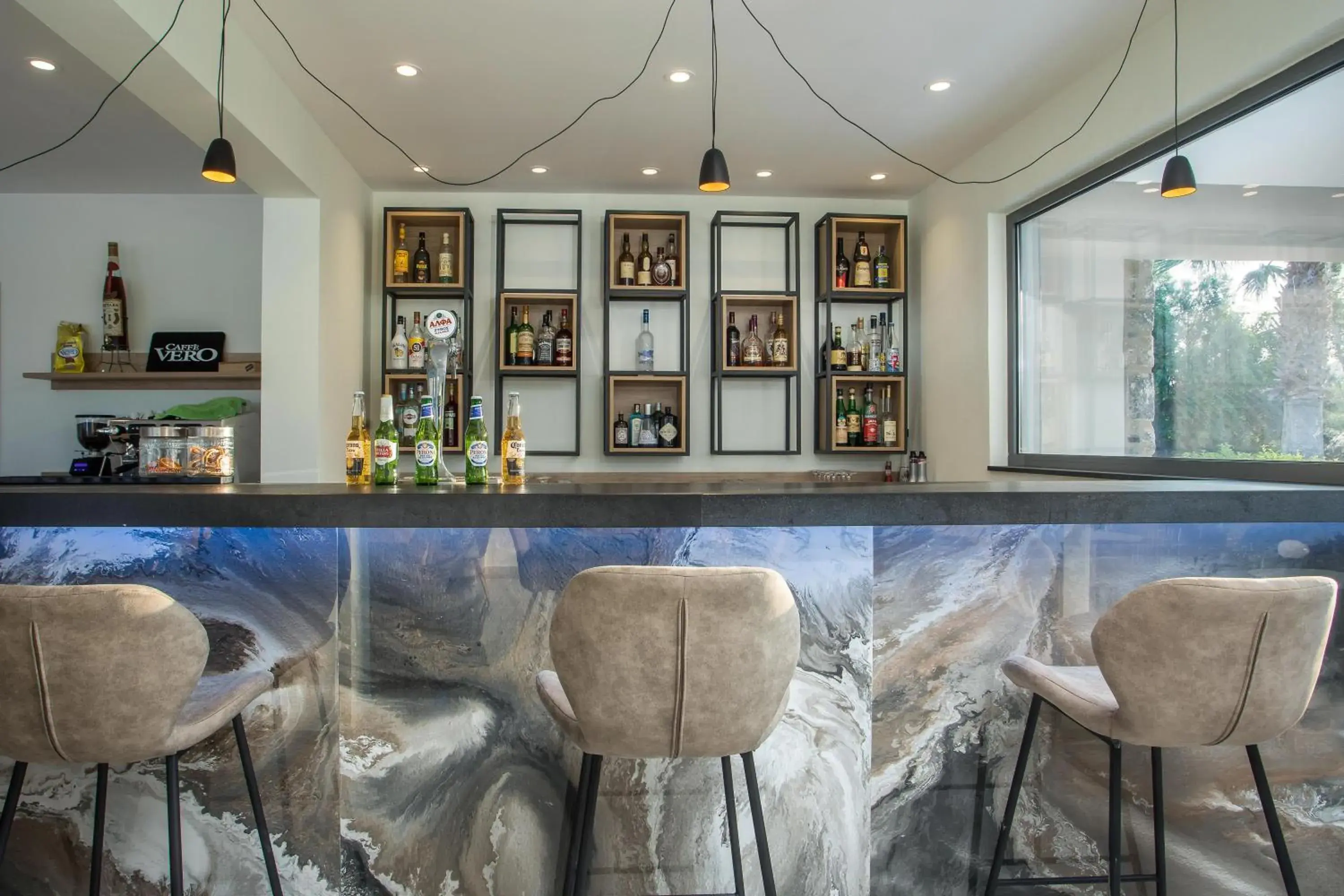 Lounge or bar in Lardos Bay Hotel Lounge or bar in Lardos Bay Hotel