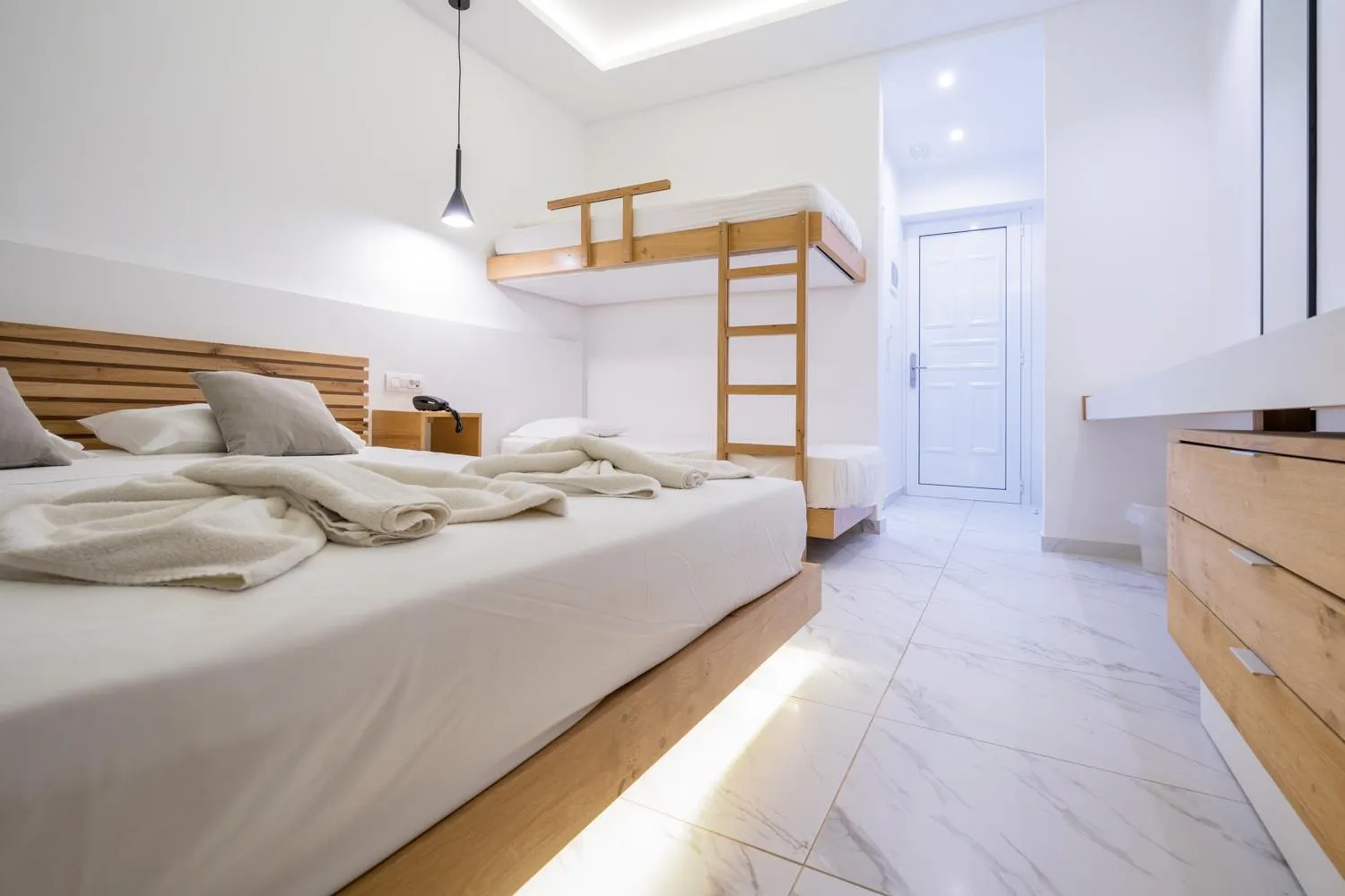 bunk bed, Bed in Lardos Bay Hotel