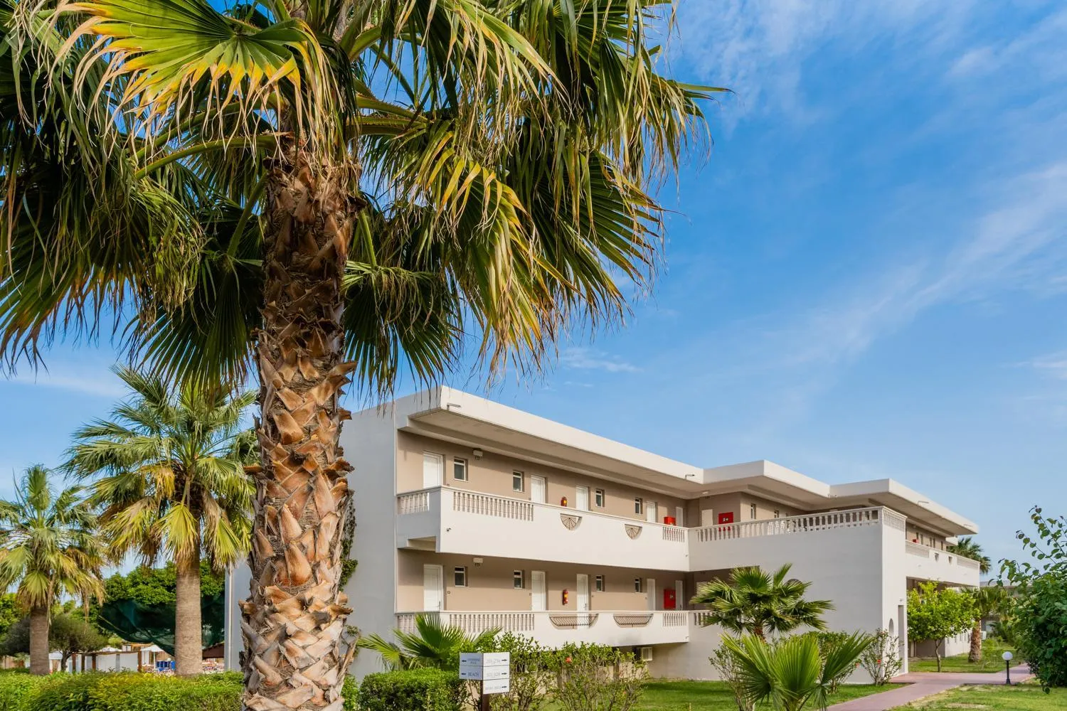 Property building in Lardos Bay Hotel