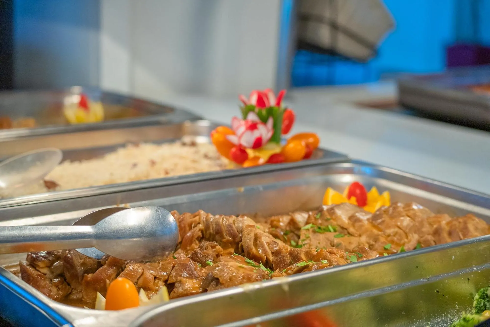 Food and drinks in Lardos Bay Hotel