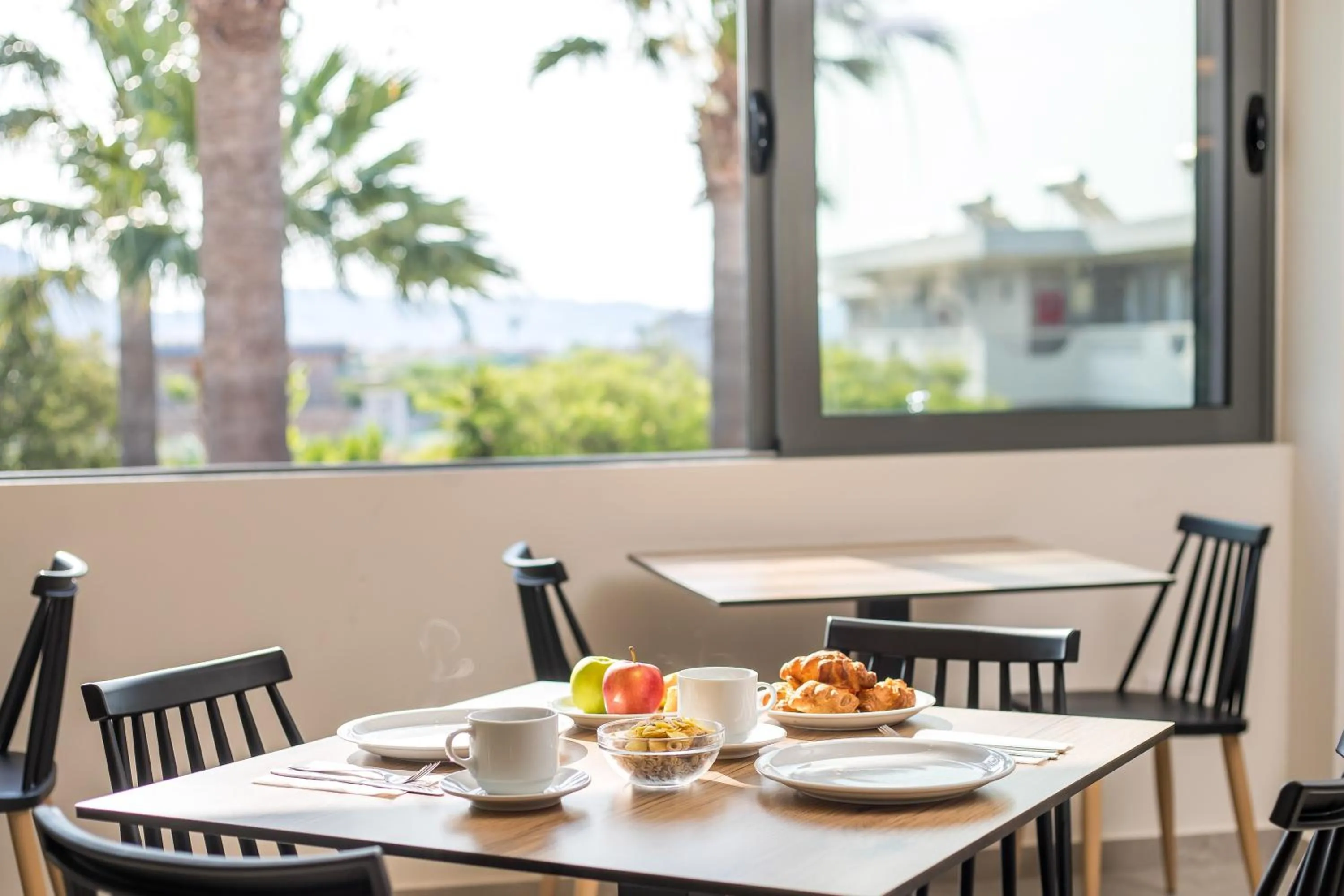 Breakfast in Lardos Bay Hotel