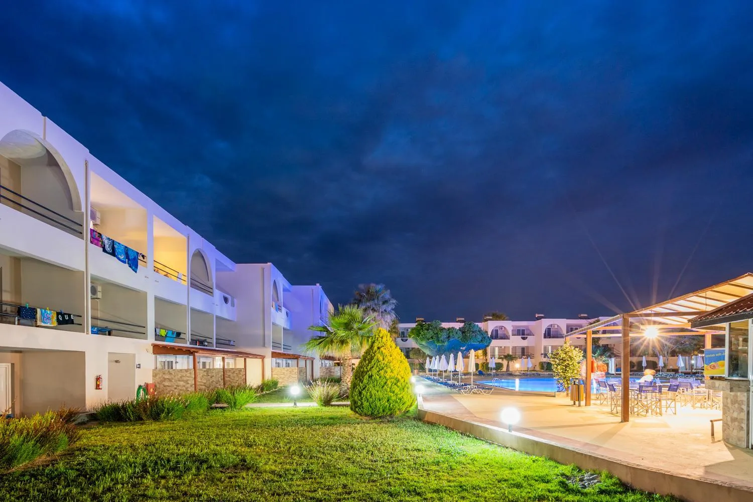 Property building in Lardos Bay Hotel
