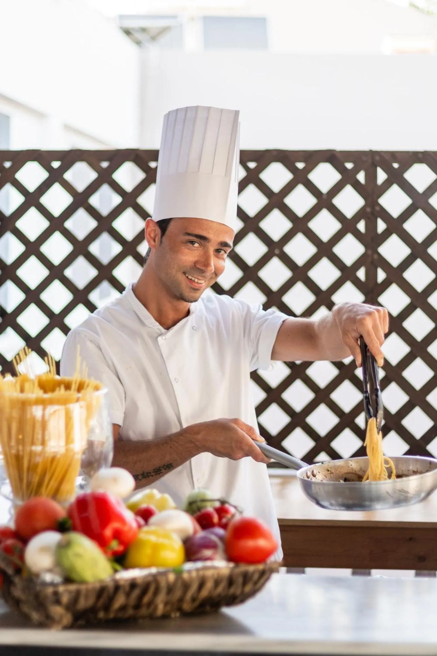 Staff in Lardos Bay Hotel