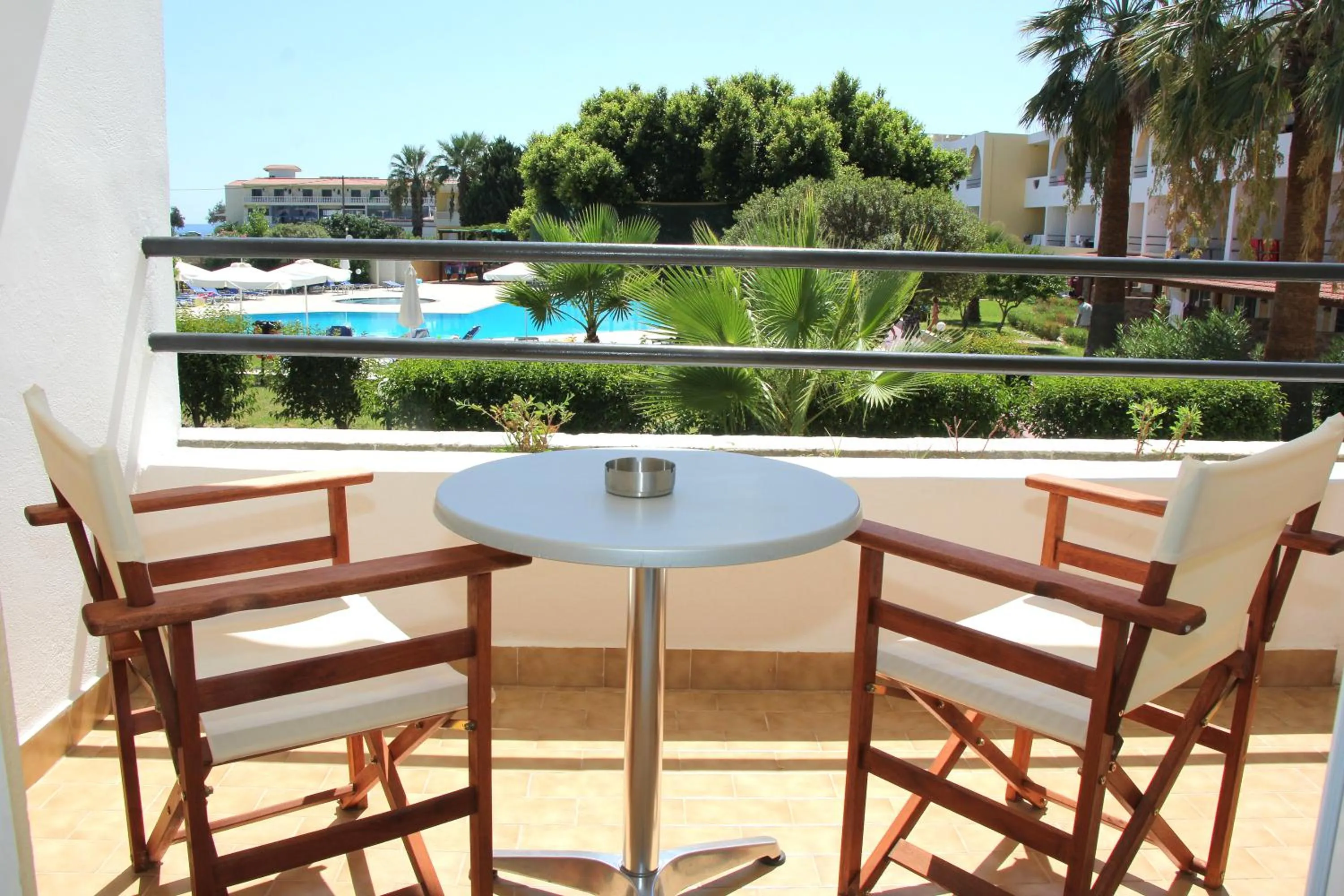 Decorative detail in Lardos Bay Hotel