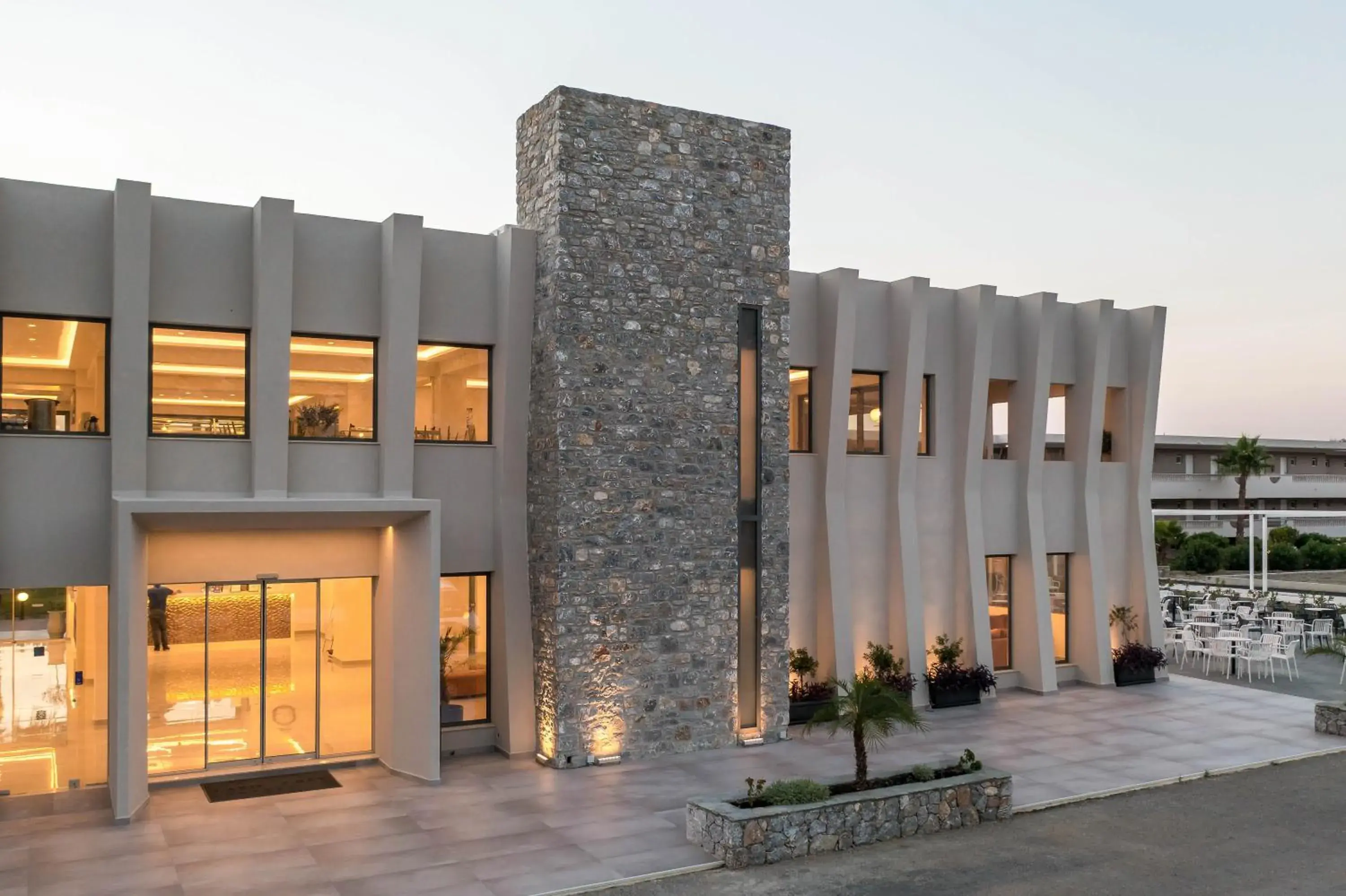 Property building in Lardos Bay Hotel Property building in Lardos Bay Hotel