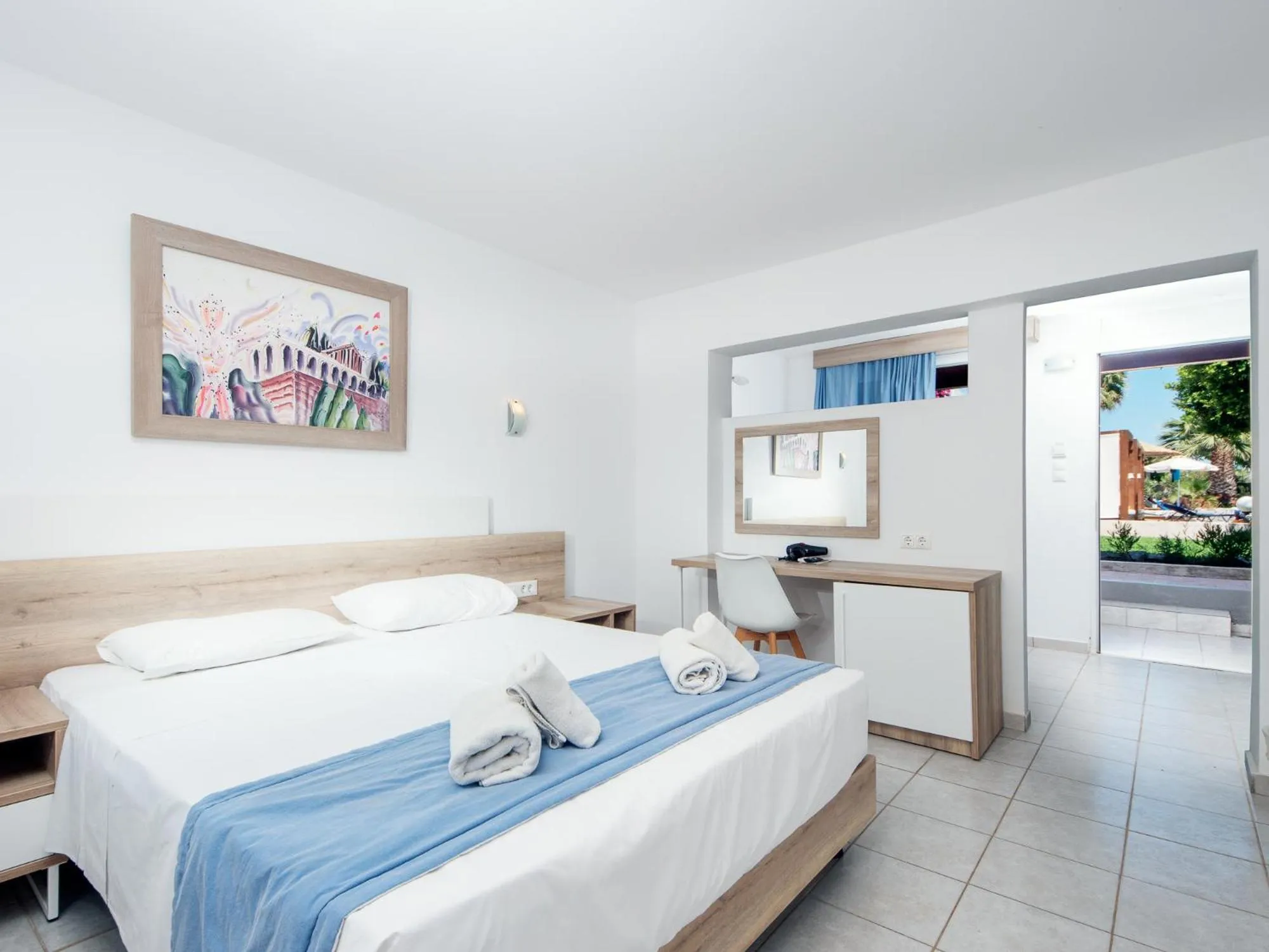 Photo of the whole room, Bed in Lardos Bay Hotel