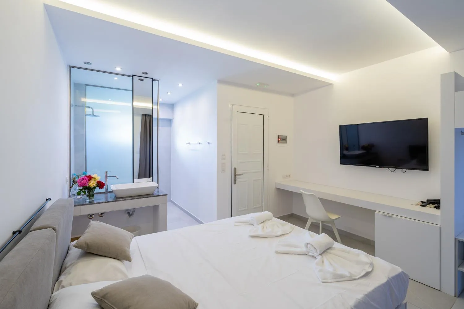 Photo of the whole room, Bed in Lardos Bay Hotel