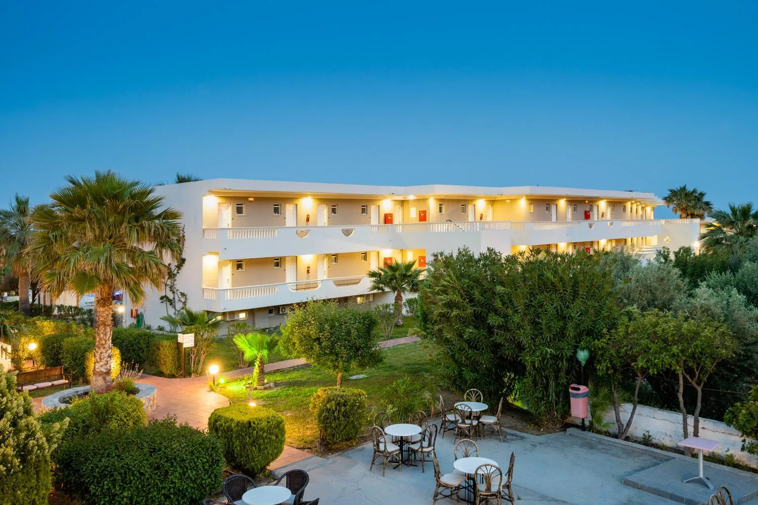 Property building in Lardos Bay Hotel