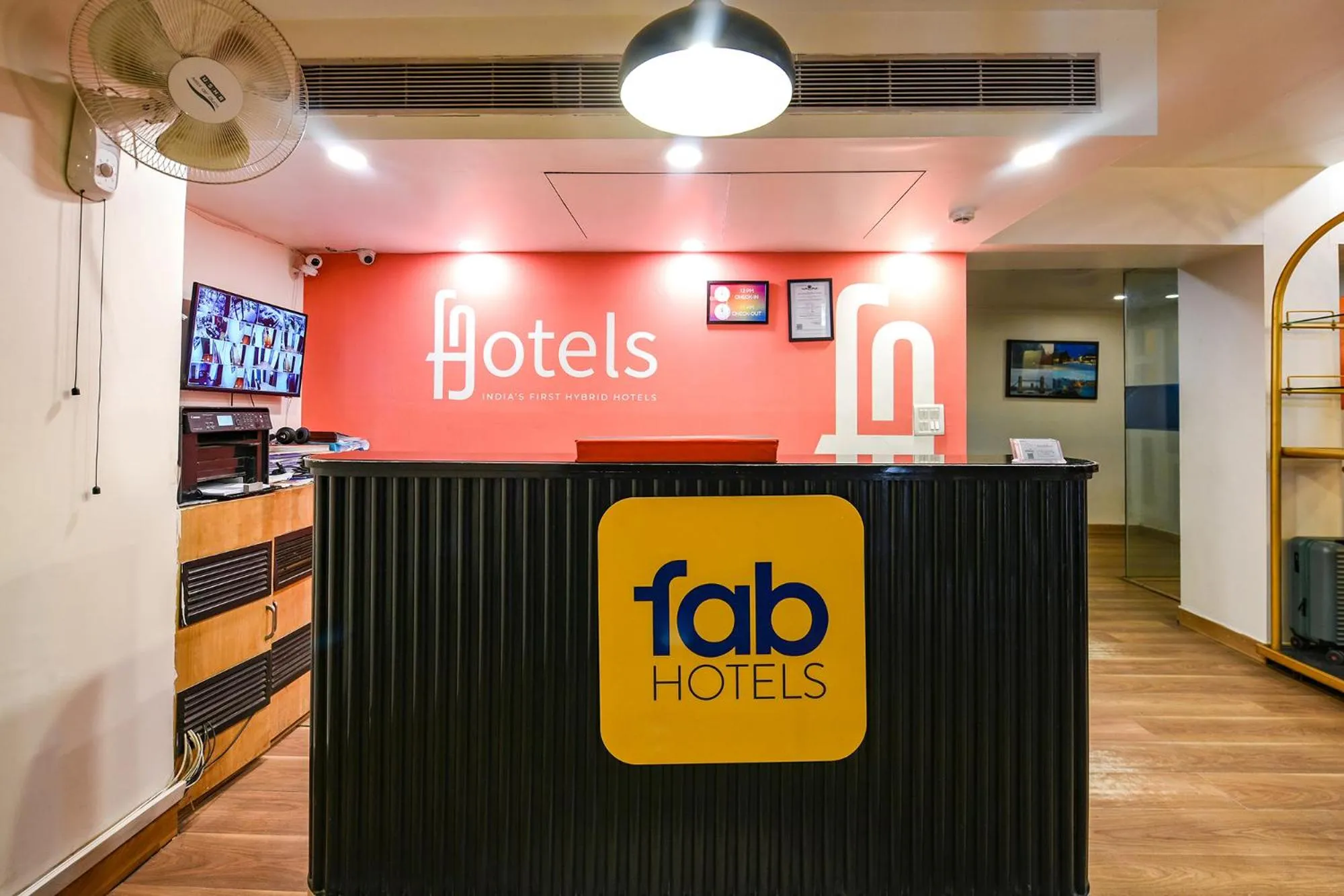 Lobby or reception in FabHotel NFC II