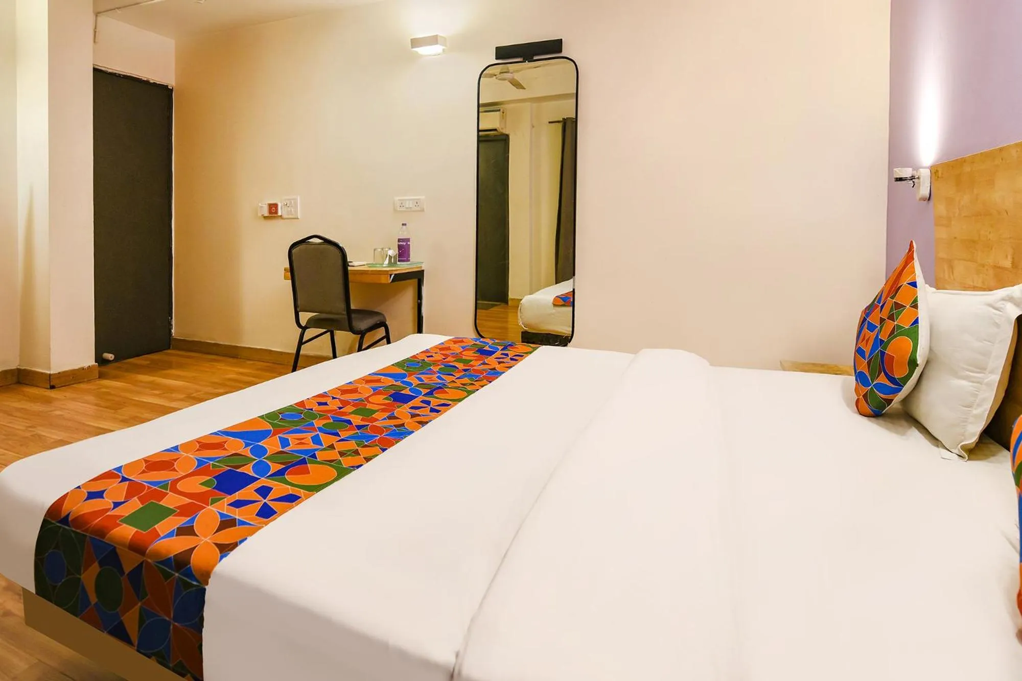 Bed in FabHotel NFC II