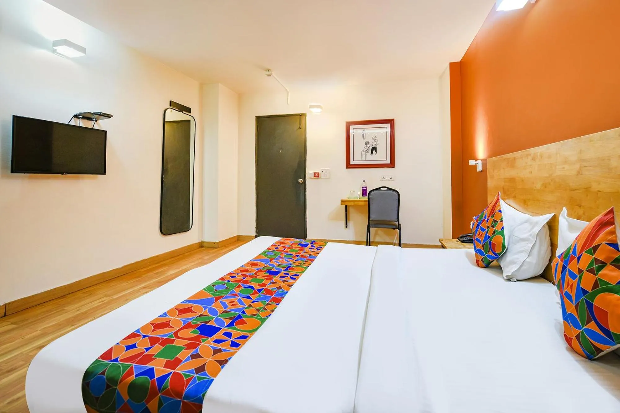 Bed in FabHotel NFC II