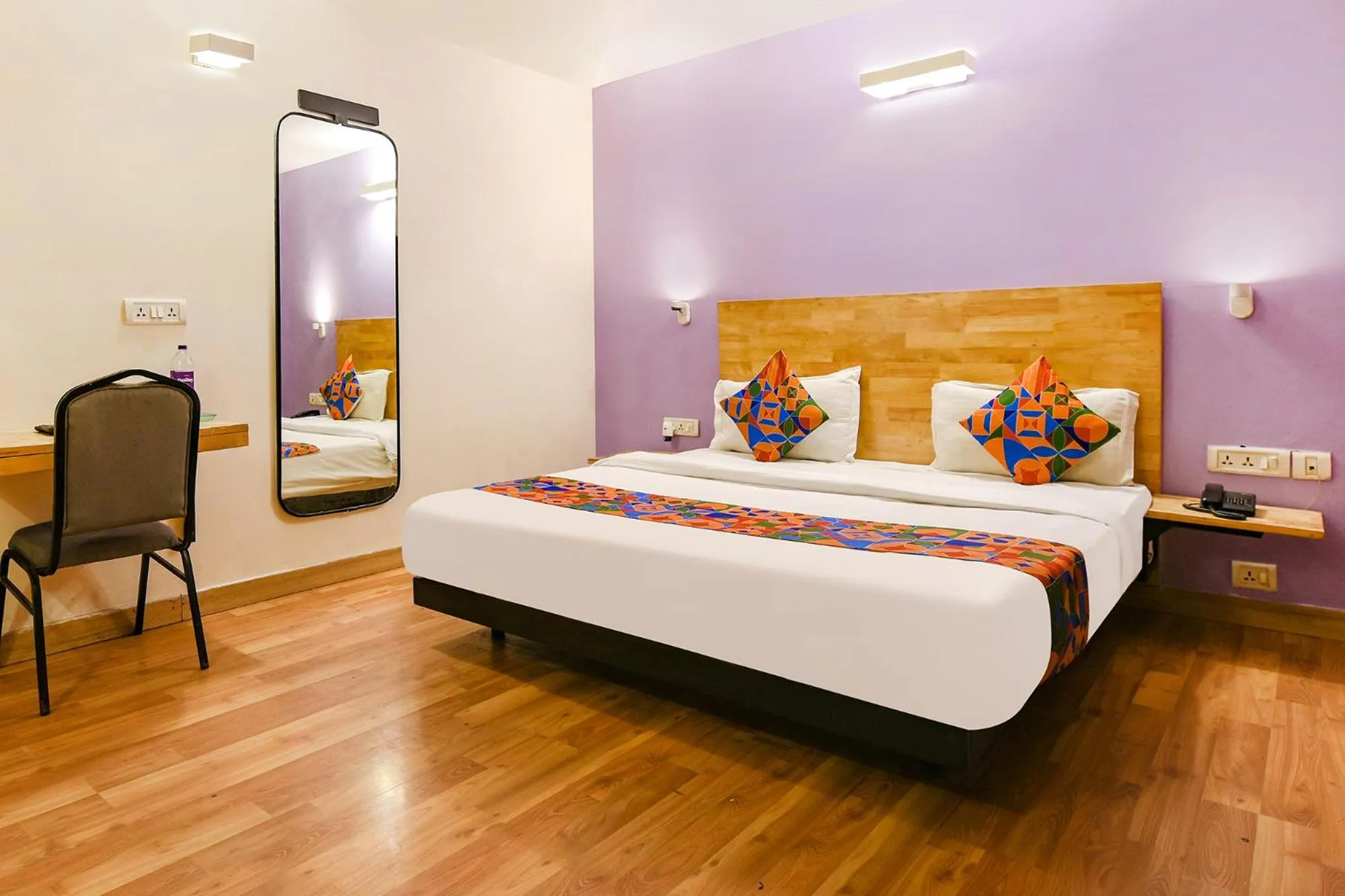 Bed in FabHotel NFC II