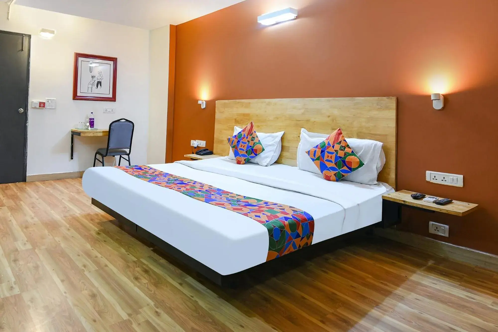 Bed in FabHotel NFC II Bed in FabHotel NFC II