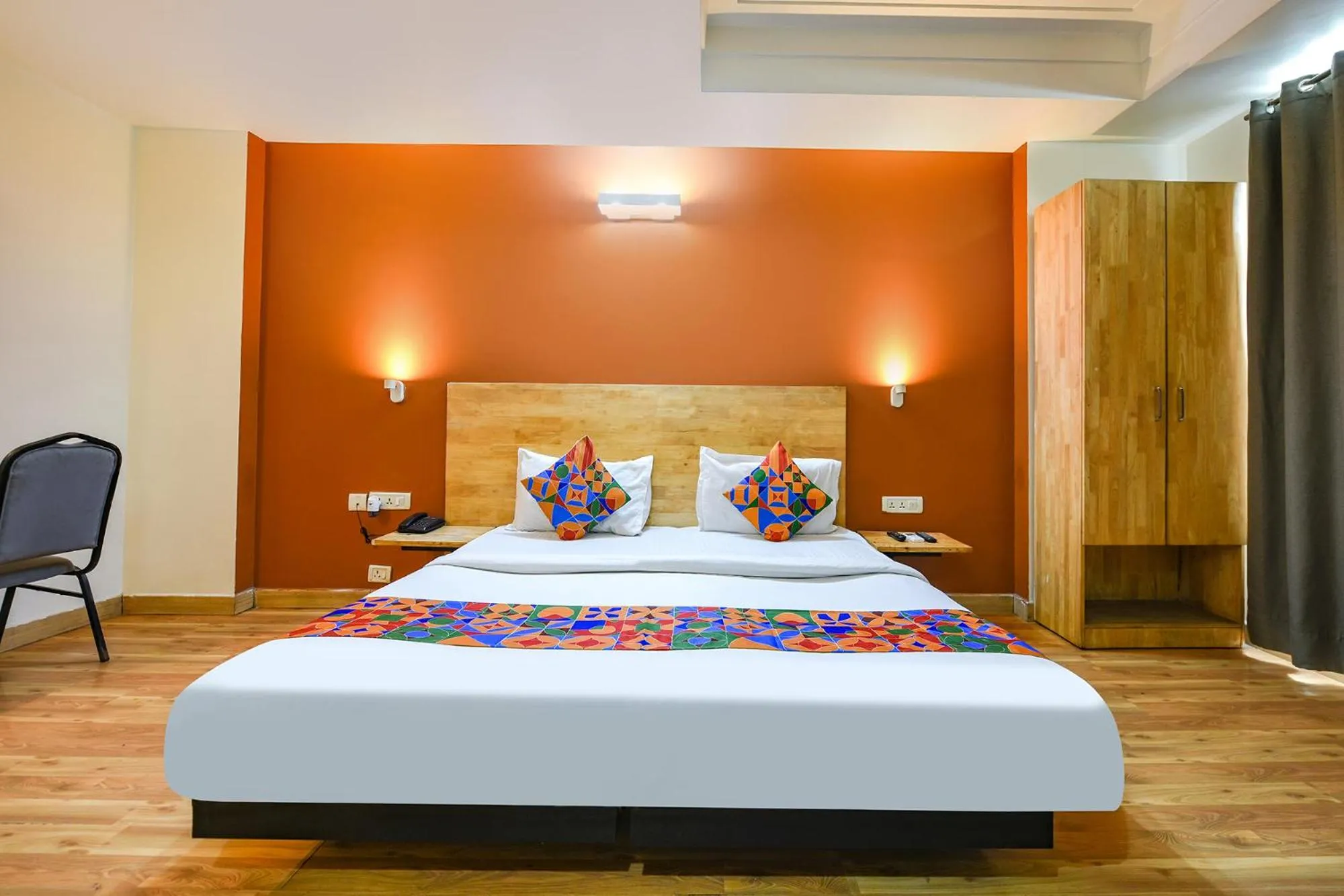 Bed in FabHotel NFC II