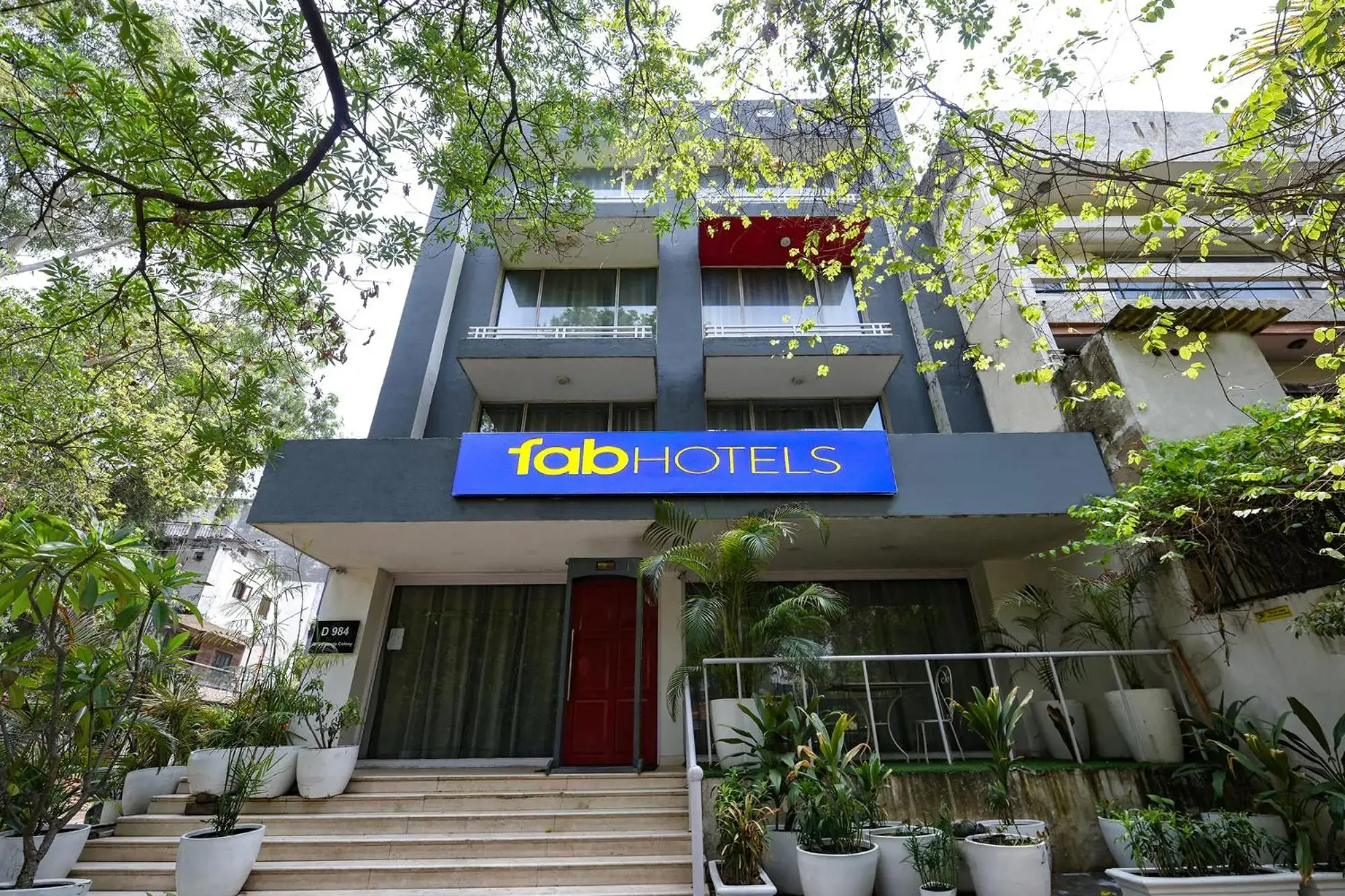 Property building in FabHotel NFC II Property building in FabHotel NFC II