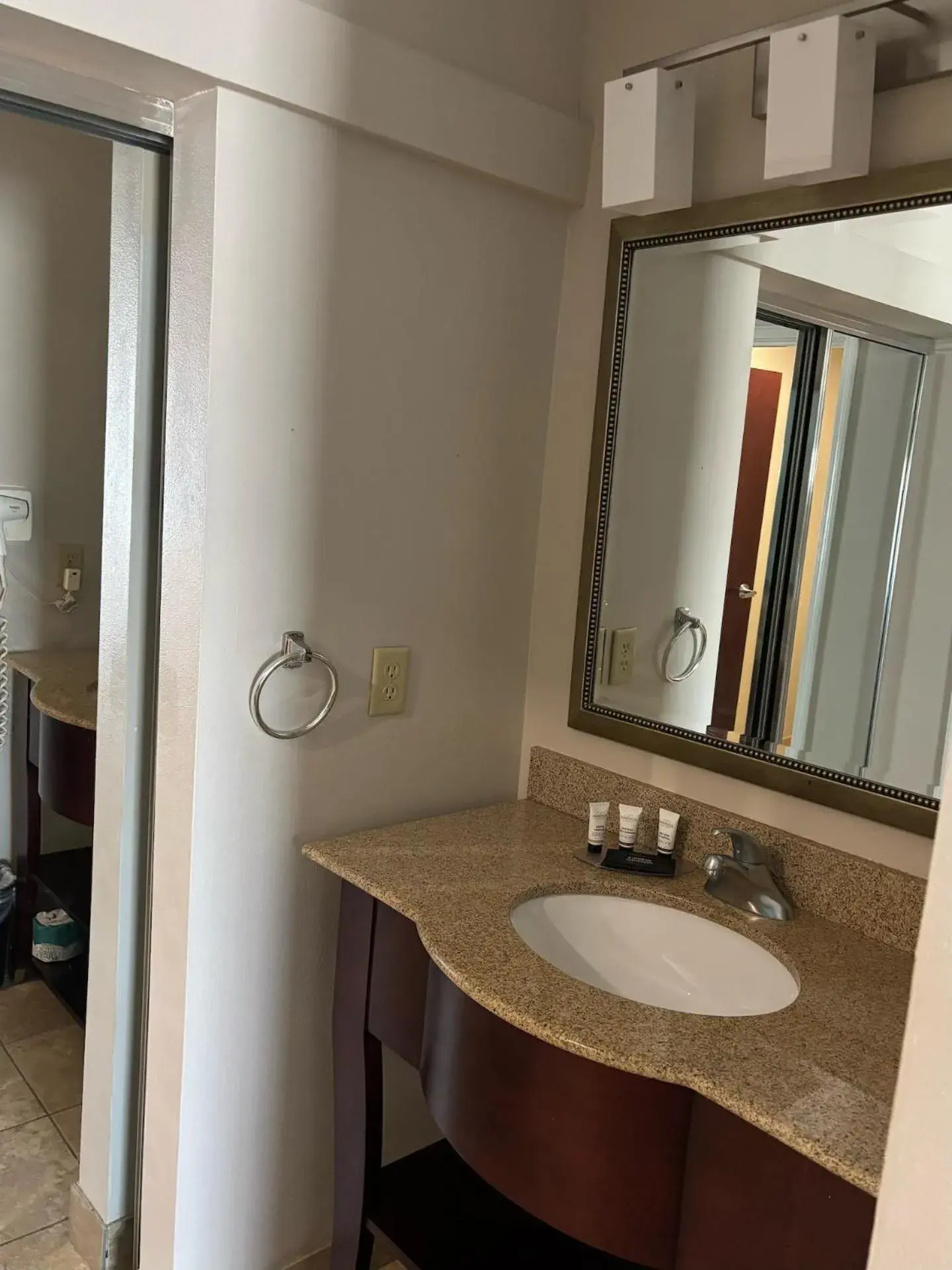 Bathroom in Ramada by Wyndham Burkburnett - Wichita Falls Bathroom in Ramada by Wyndham Burkburnett - Wichita Falls