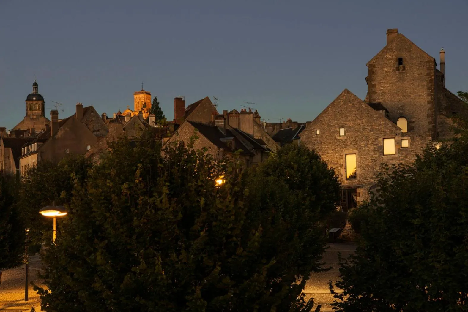 View (from property/room) in Hôtel Restaurant De La Poste & Du Lion D'or