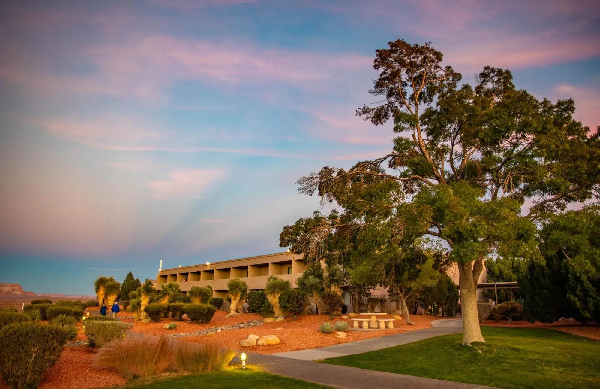 Property building in Lake Powell Resort Property building in Lake Powell Resort