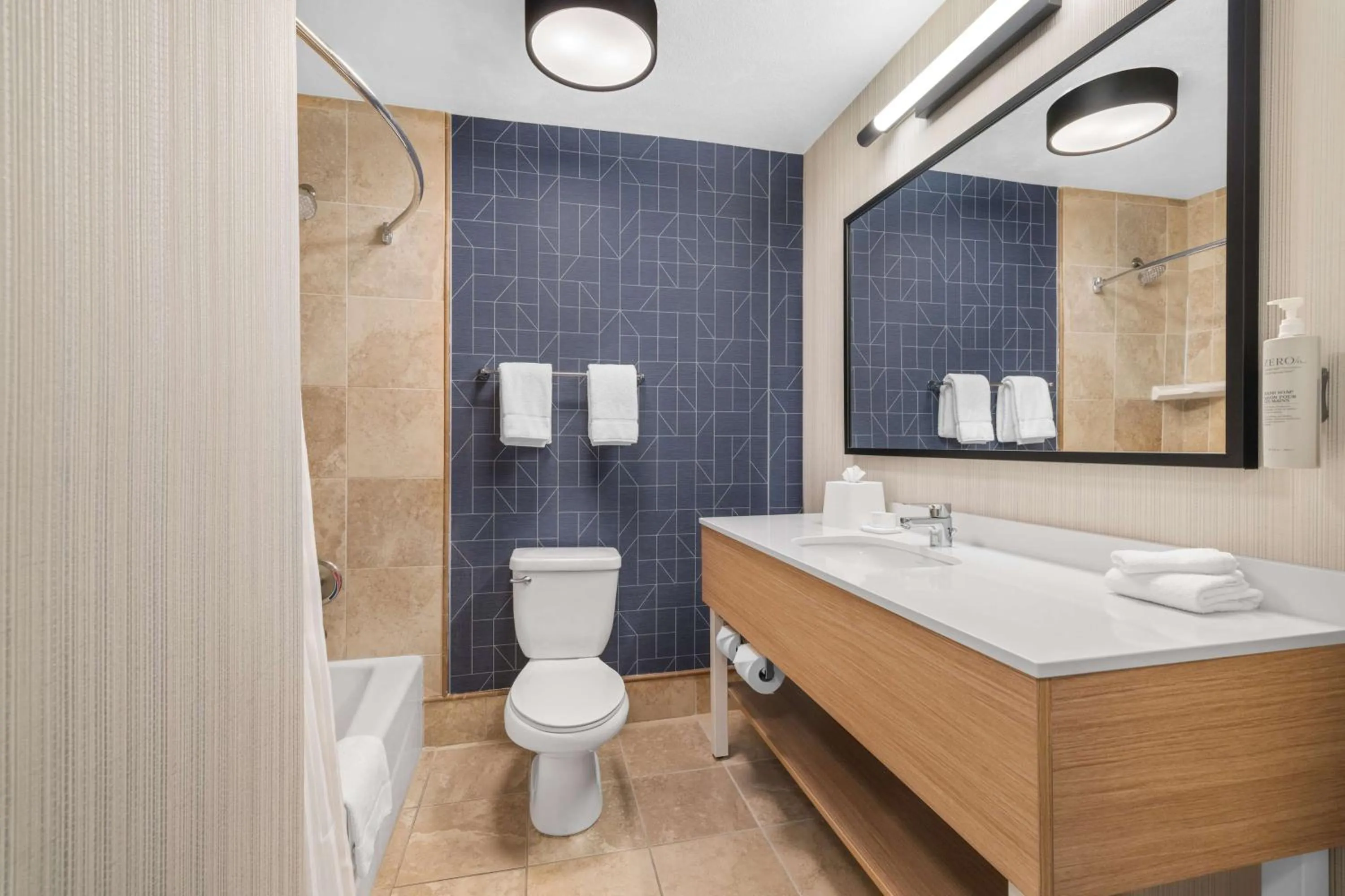 Bathroom in Spark by Hilton Bakersfield Central