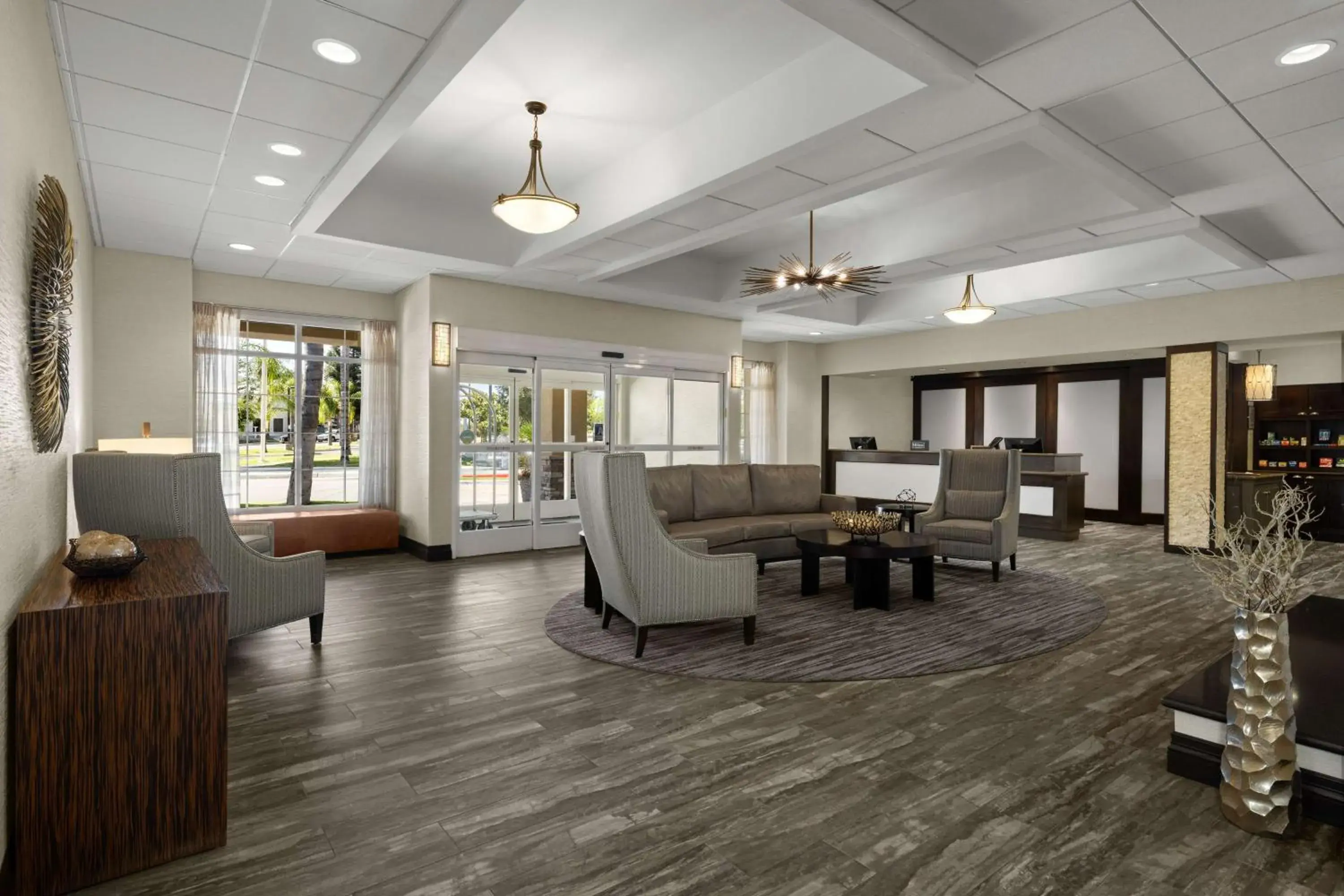 Lobby or reception in Homewood Suites Bakersfield Lobby or reception in Homewood Suites Bakersfield