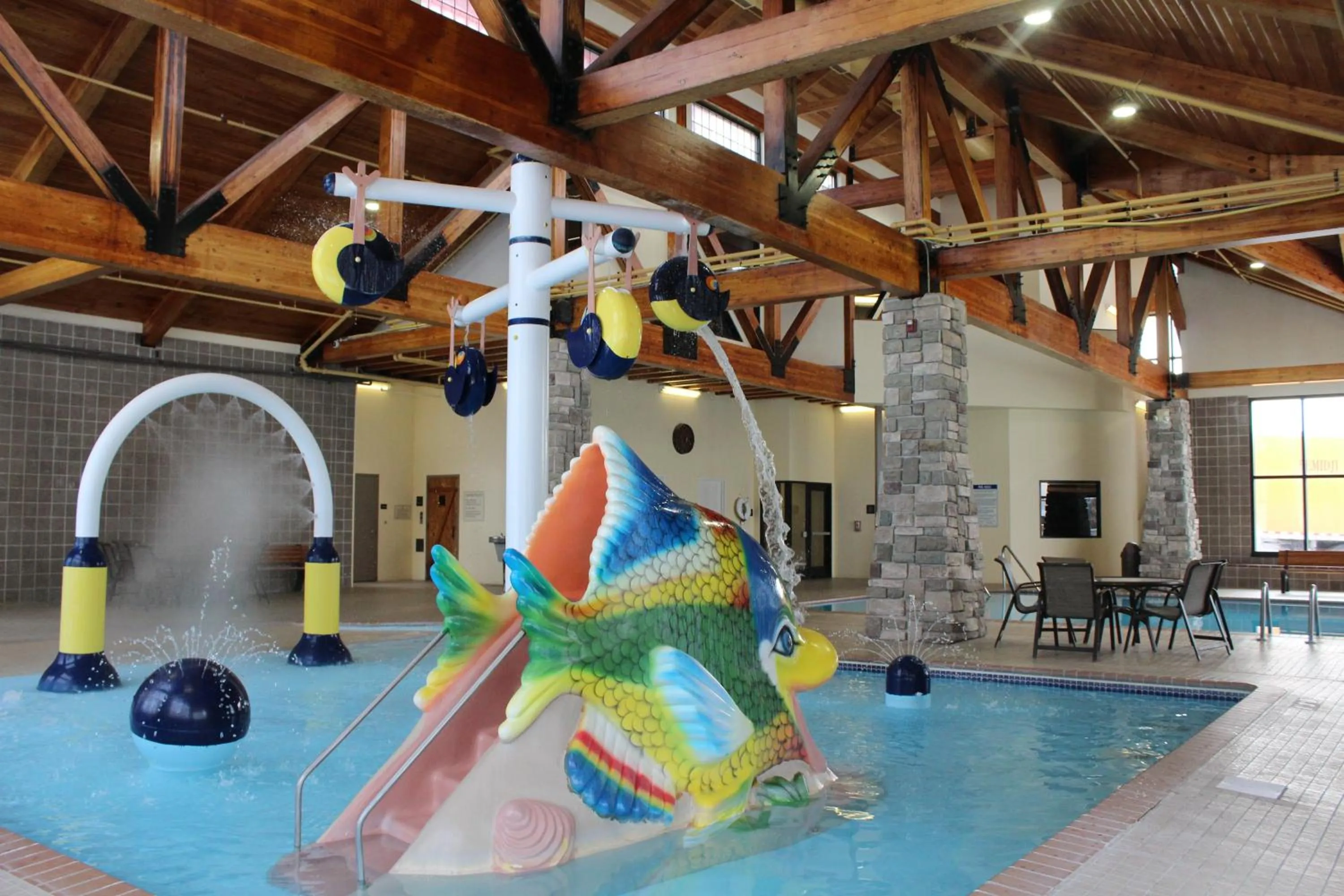 Swimming pool in SouthShore Hotel on Lake Bemidji, Trademark Coll by Wyndham