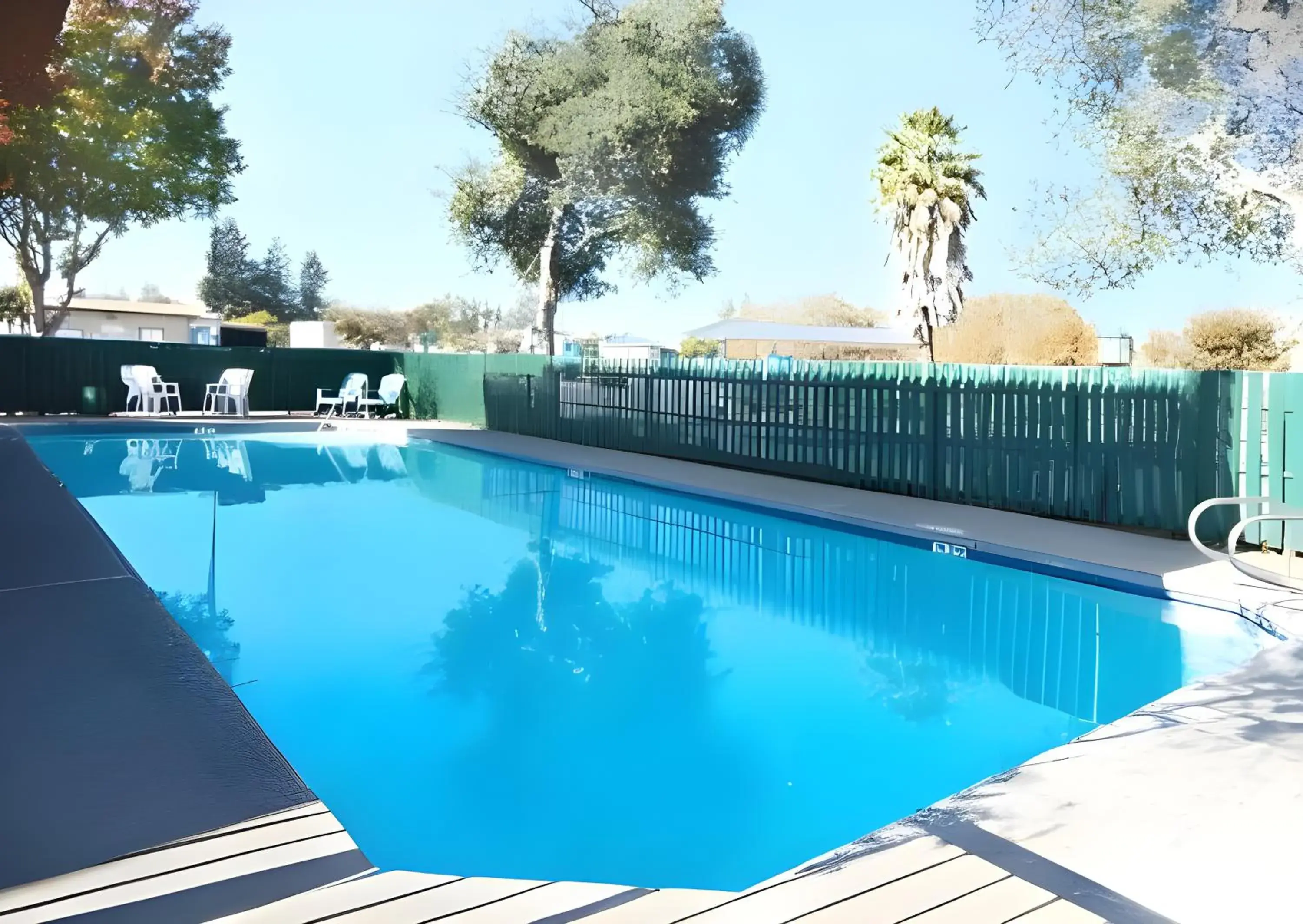 Swimming pool in Days Inn by Wyndham Gilroy Swimming pool in Days Inn by Wyndham Gilroy