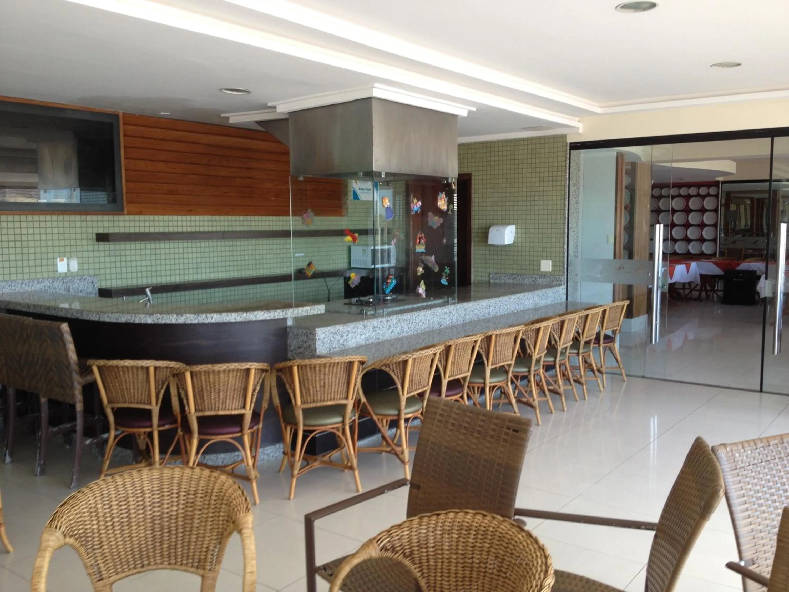 Decorative detail in Aquarios Praia Hotel