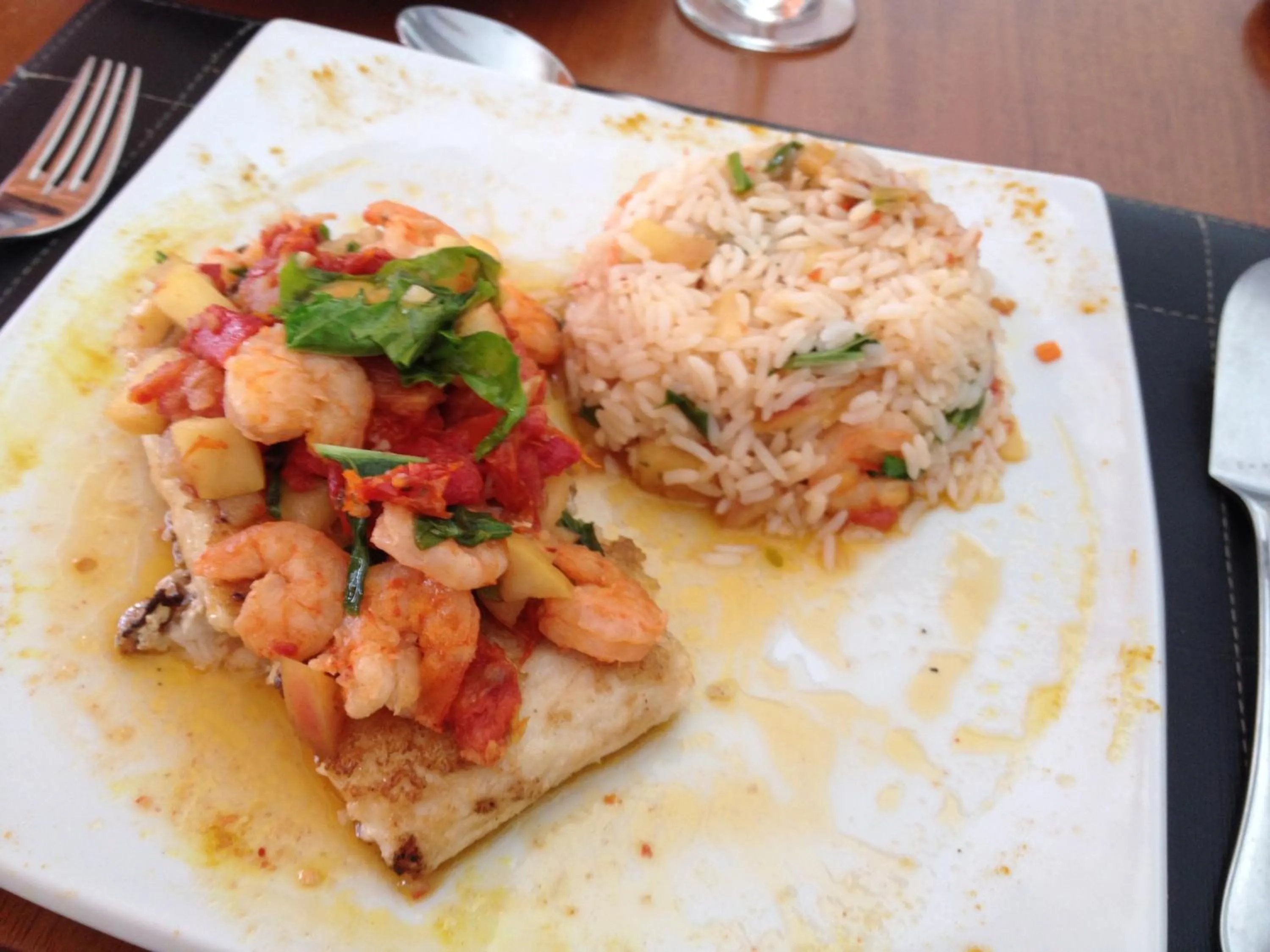 Food close-up in Aquarios Praia Hotel