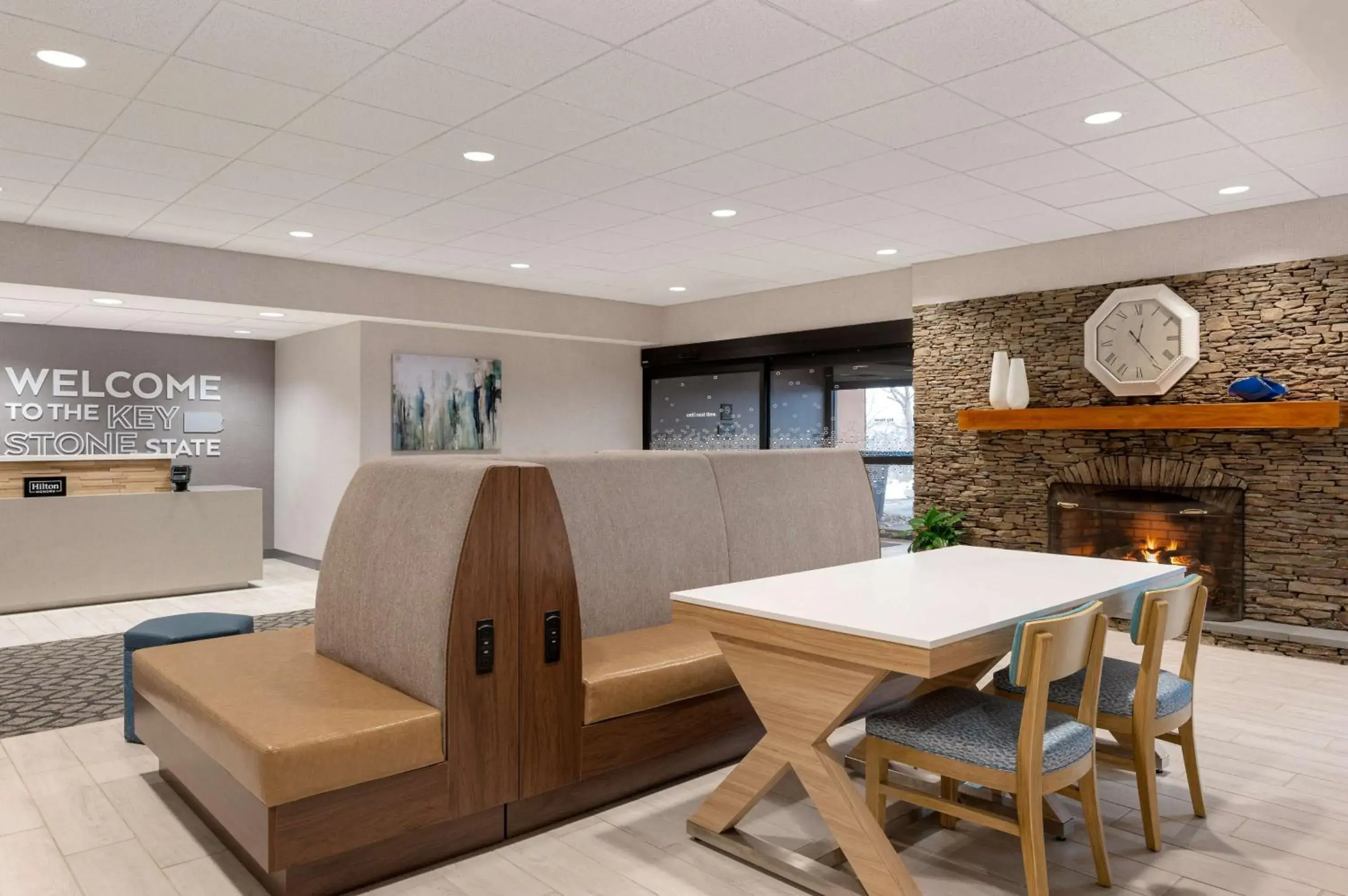 Lobby or reception in Hampton Inn Bloomsburg Lobby or reception in Hampton Inn Bloomsburg