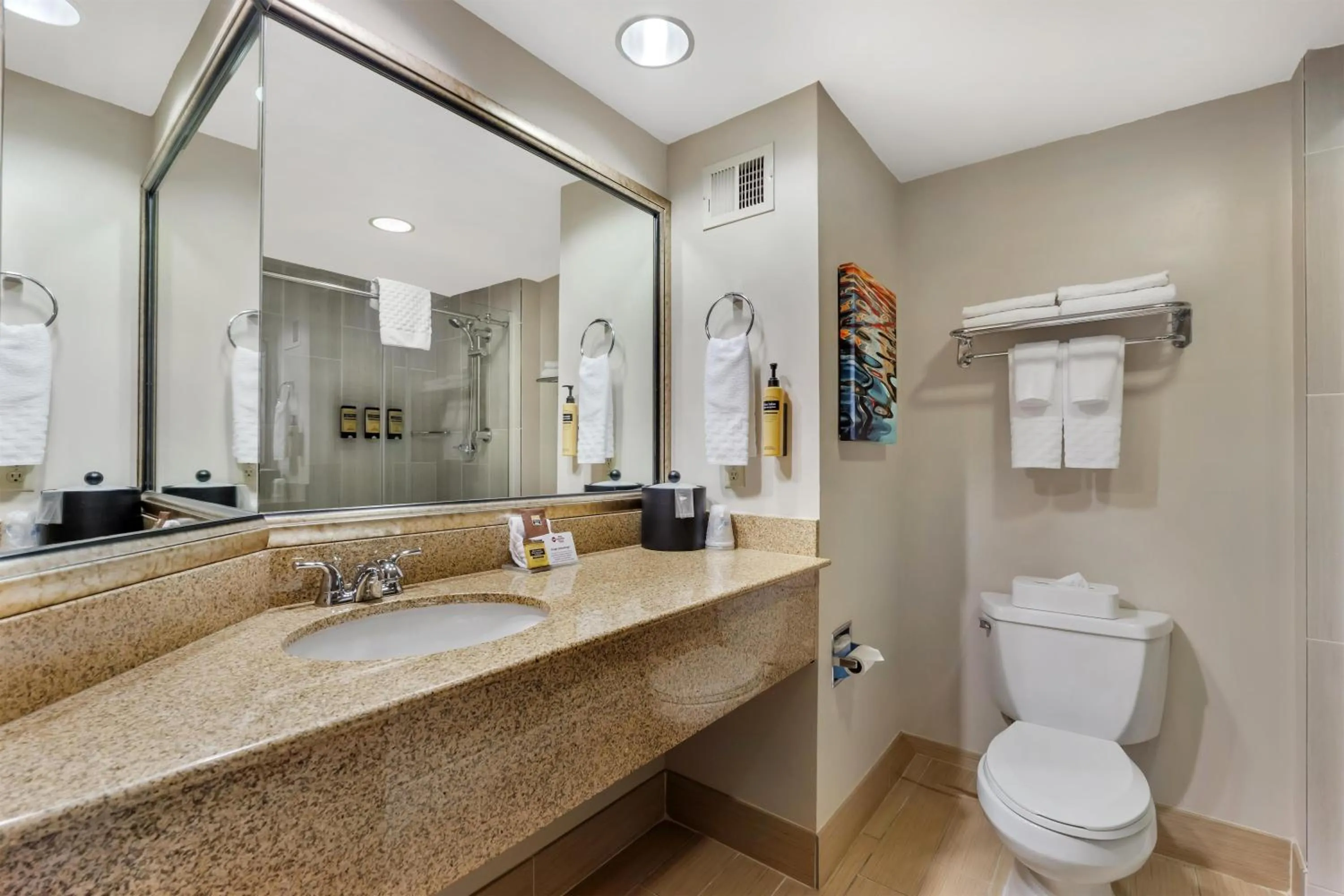 Bathroom in Best Western Plus Bellingham