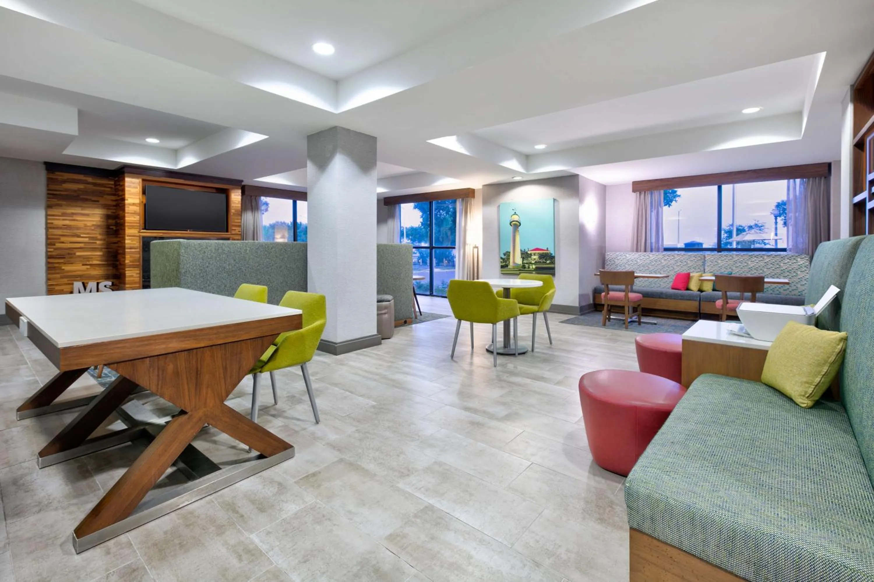 Lobby or reception in Hampton Inn Biloxi Beach Boulevard