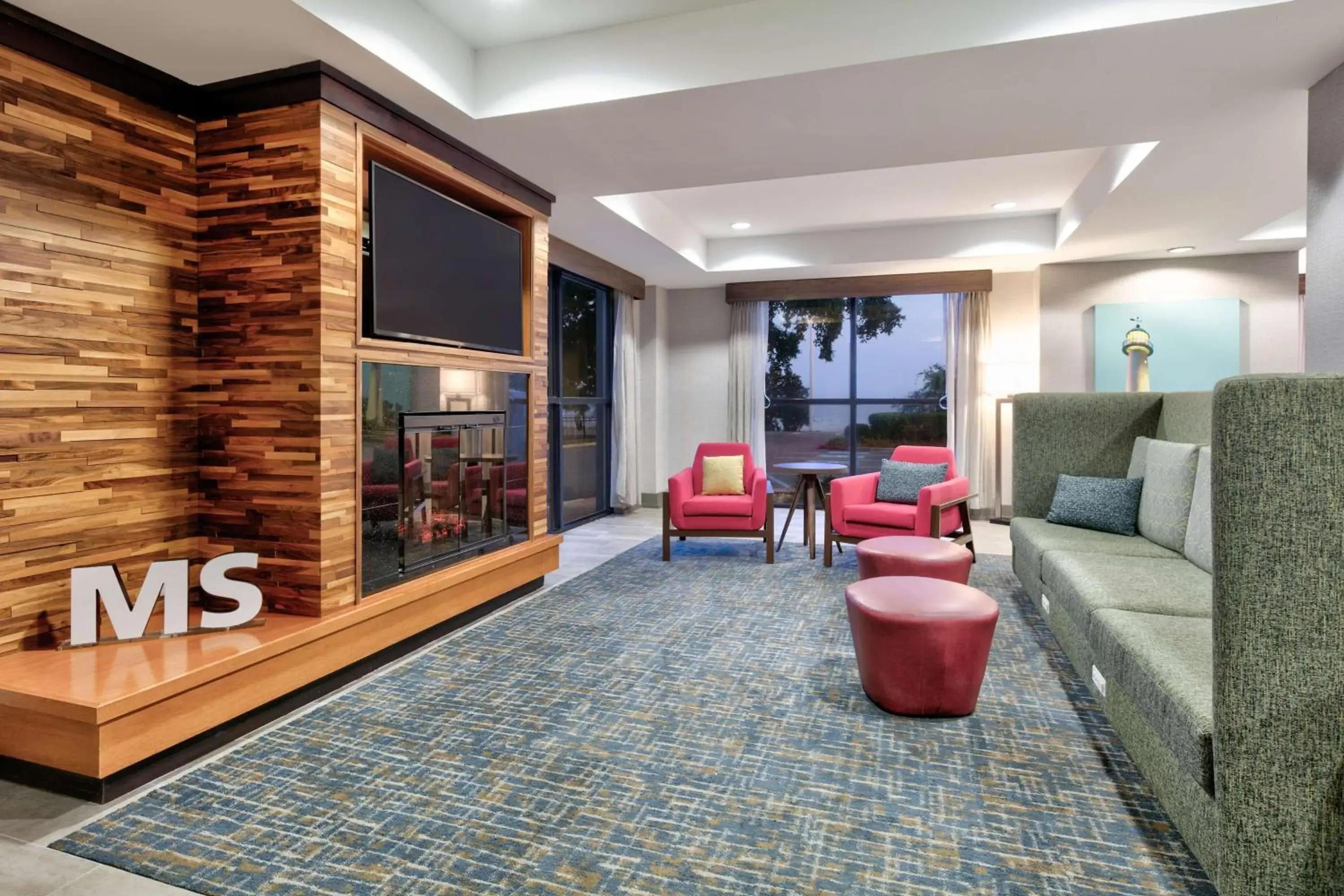 Lobby or reception in Hampton Inn Biloxi Beach Boulevard Lobby or reception in Hampton Inn Biloxi Beach Boulevard