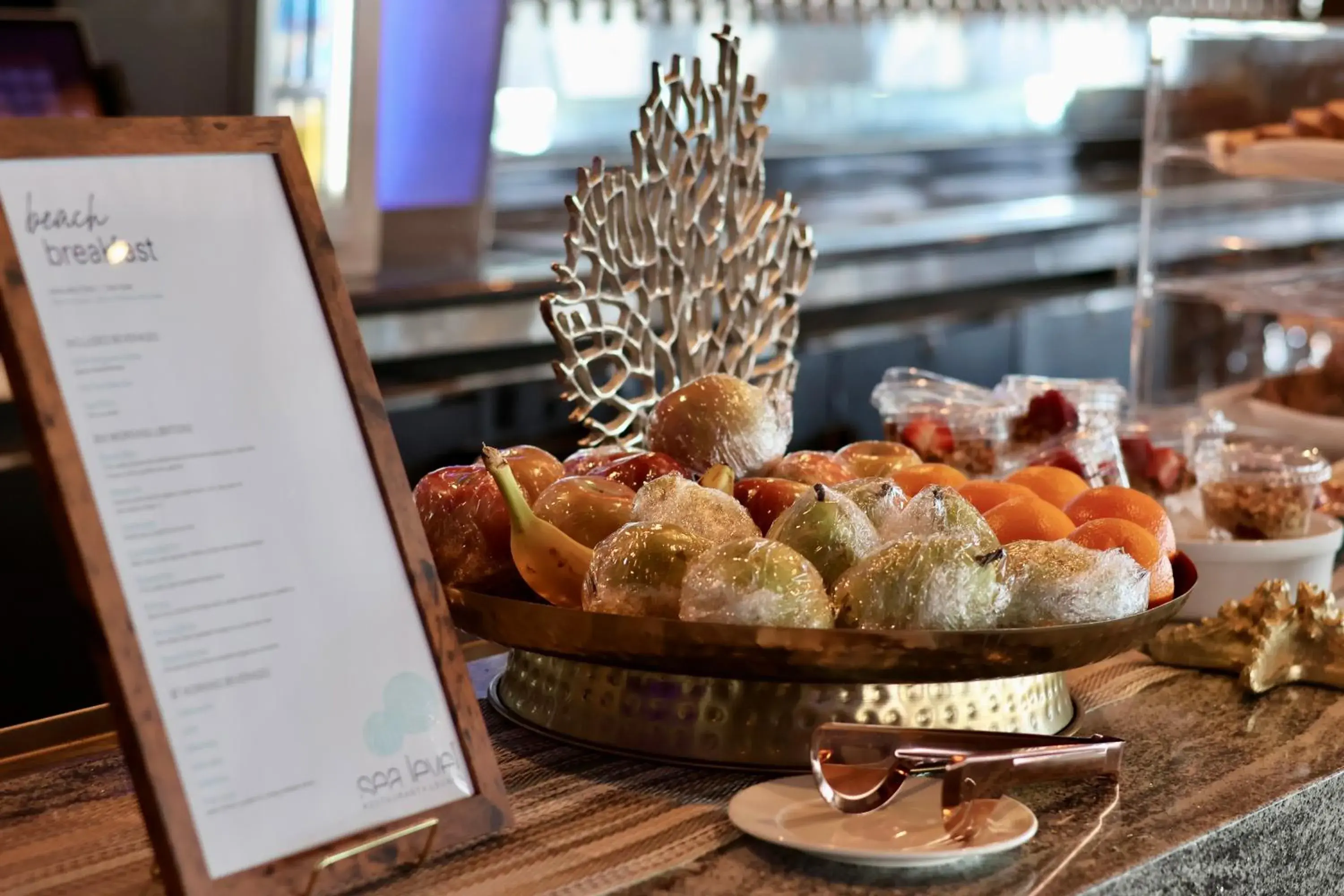 Buffet breakfast in Shade Hotel Redondo Beach Buffet breakfast in Shade Hotel Redondo Beach