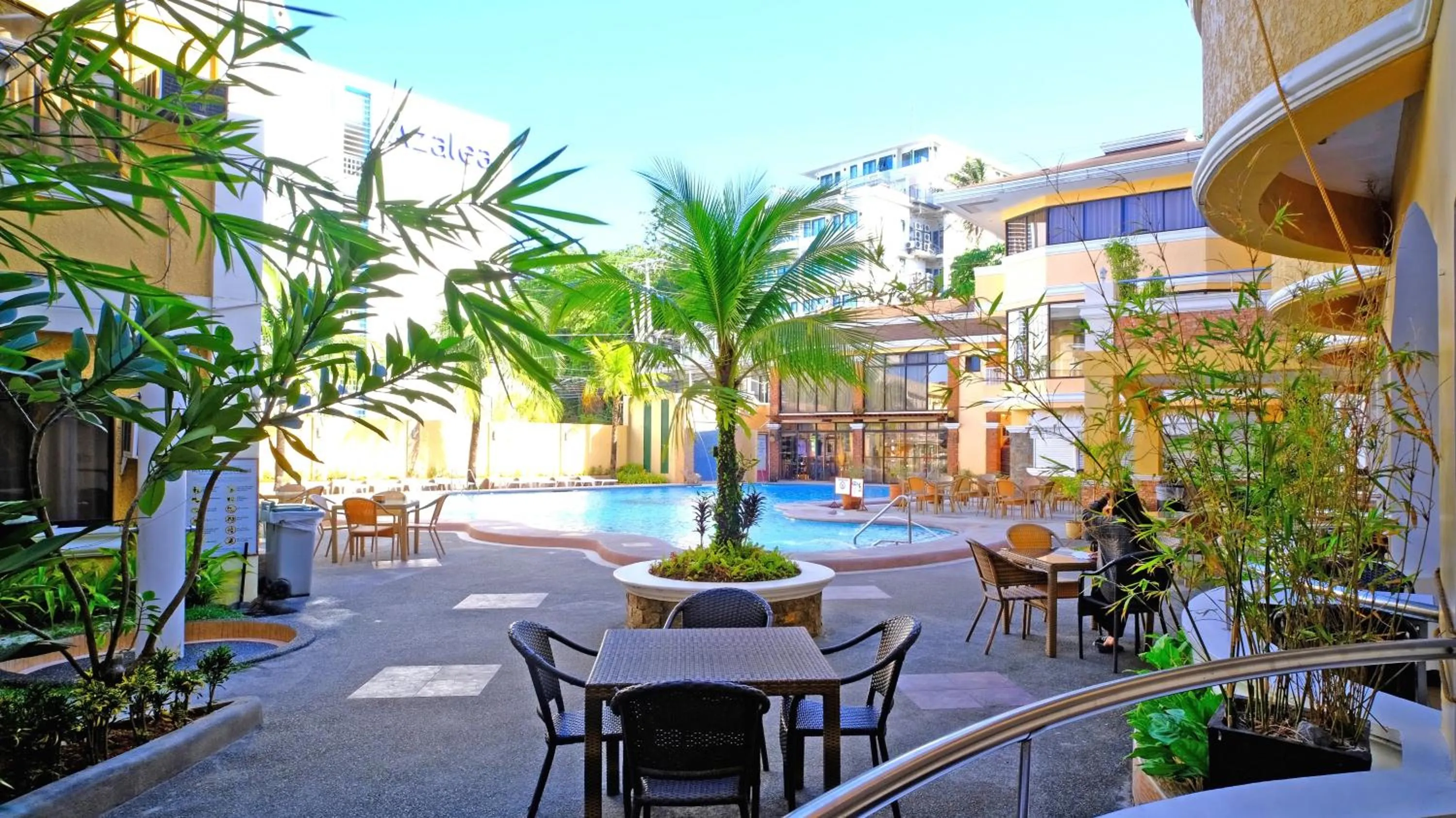 Patio in Boracay Holiday Resort