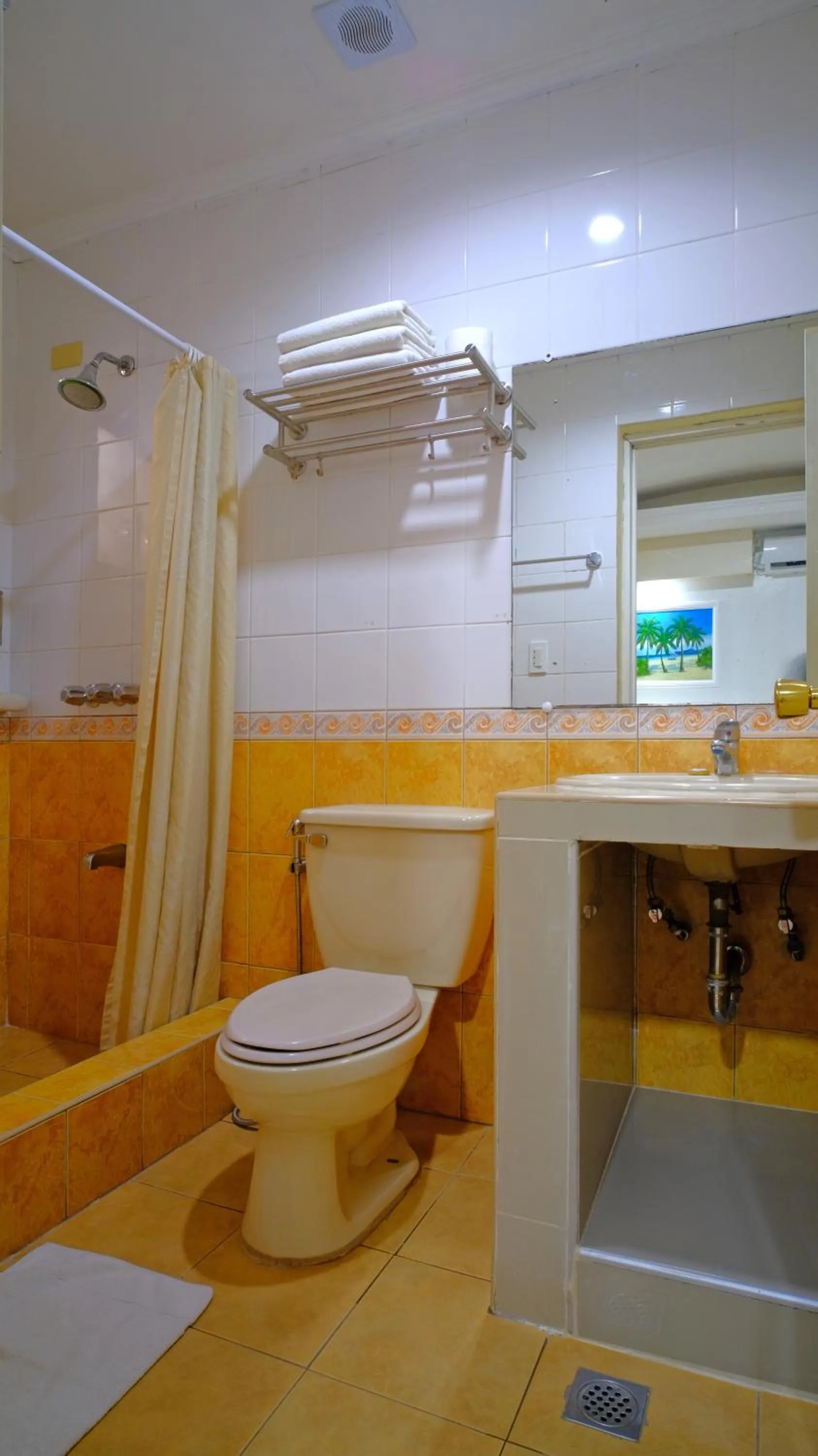 Shower in Boracay Holiday Resort