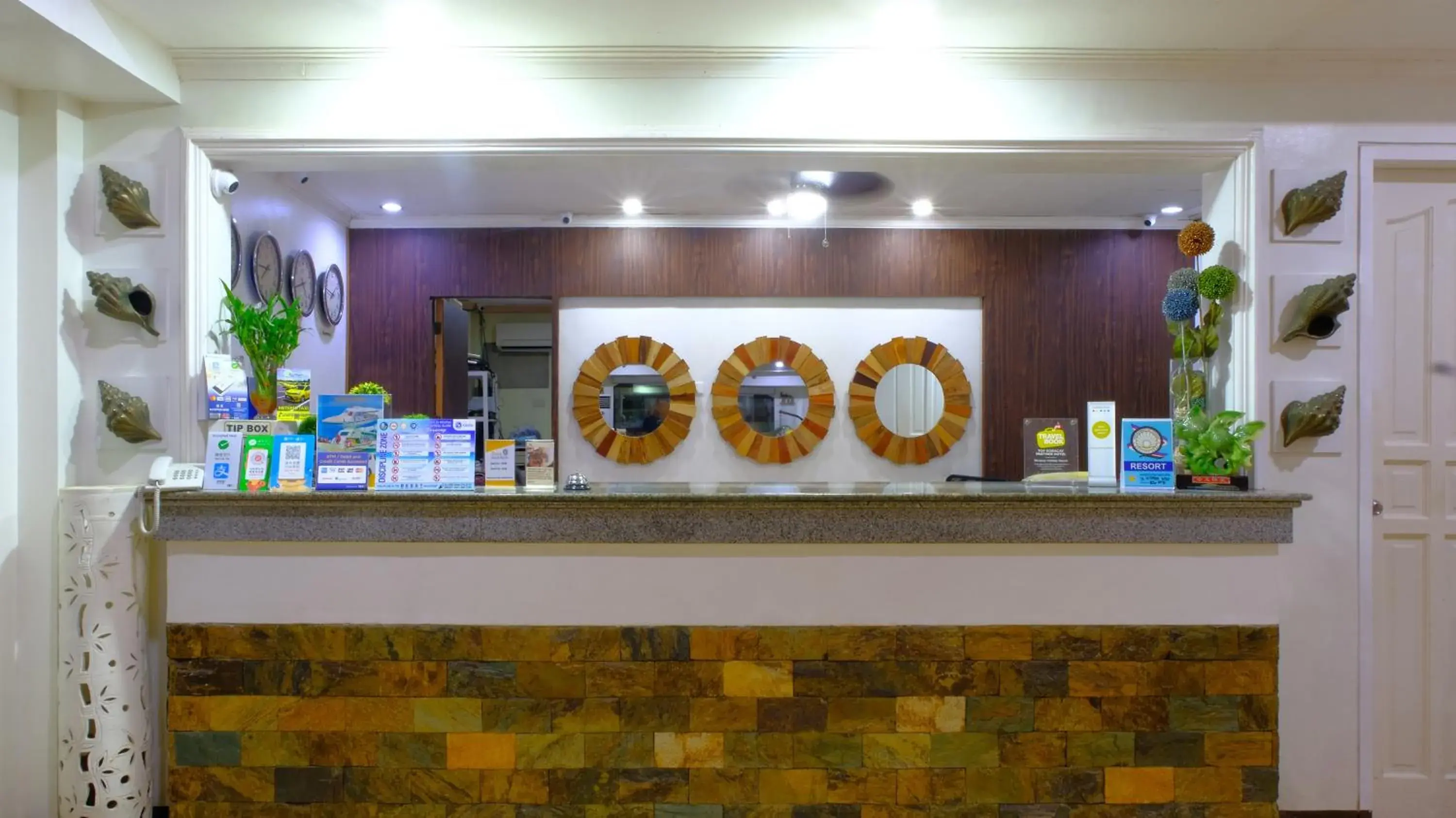 Lobby or reception in Boracay Holiday Resort Lobby or reception in Boracay Holiday Resort