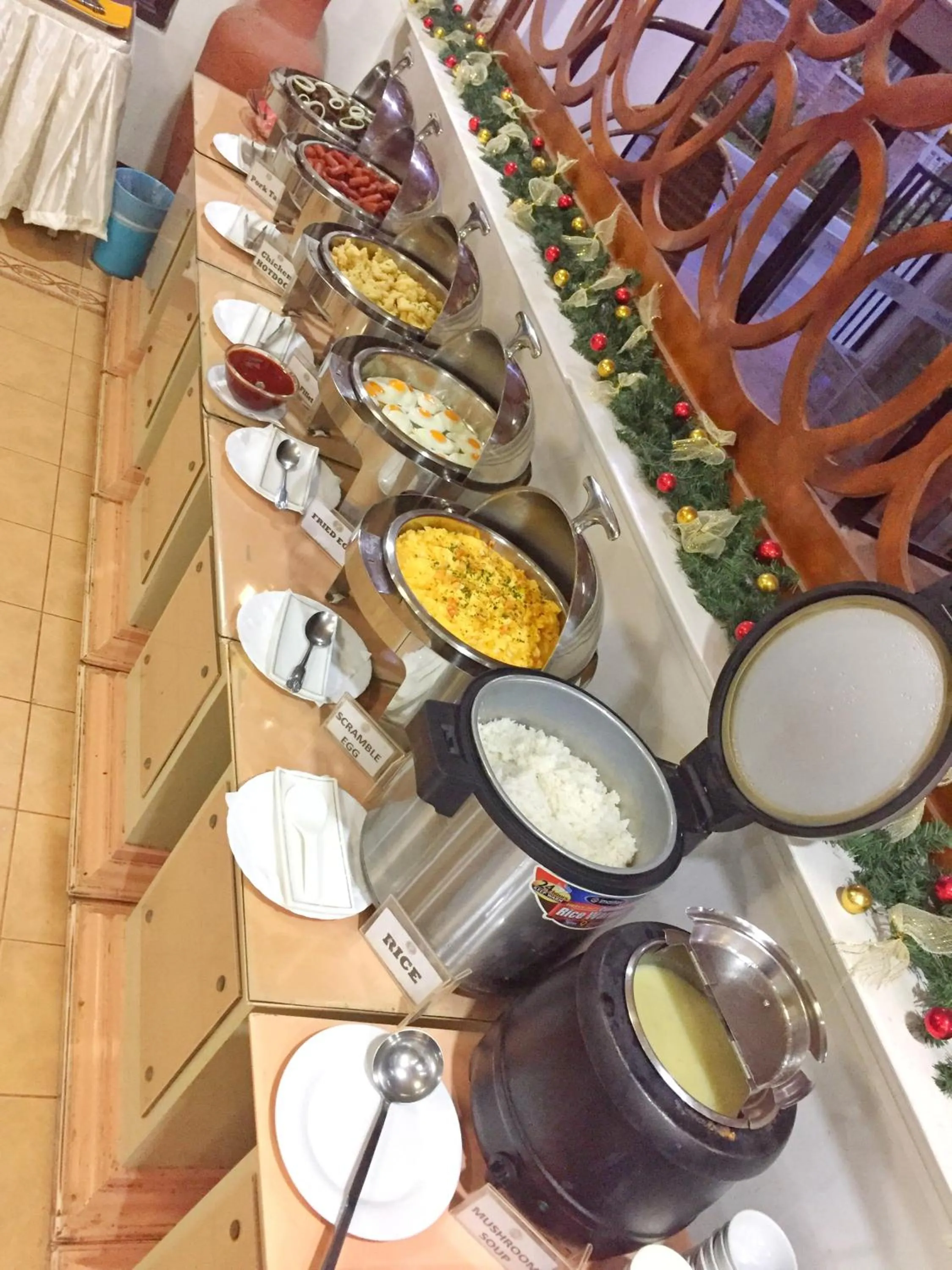 Food in Boracay Holiday Resort