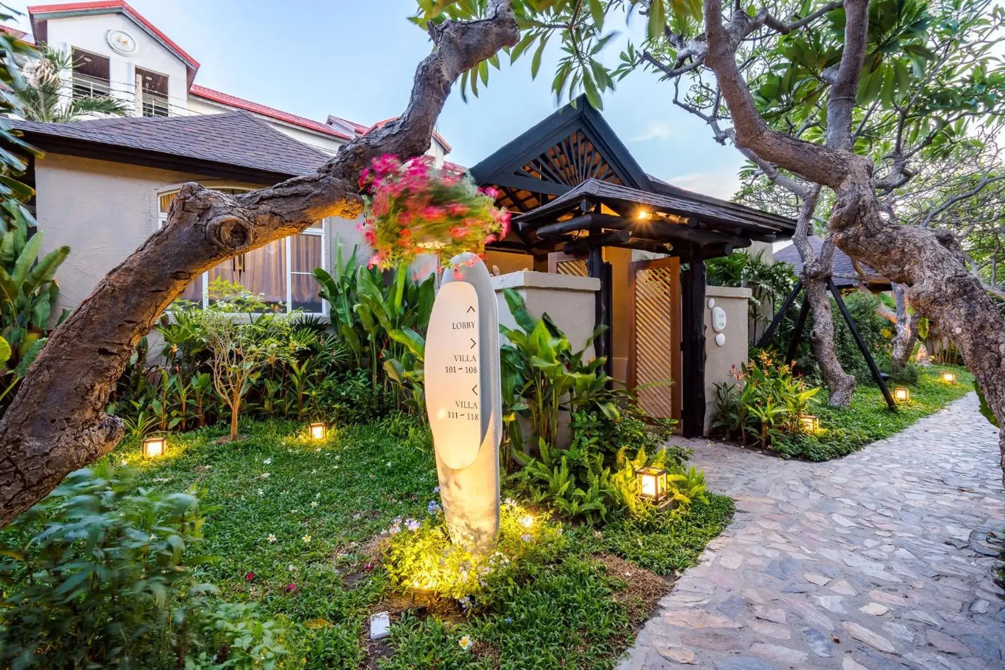 Garden view in Davinia Hua Hin Resort Garden view in Davinia Hua Hin Resort