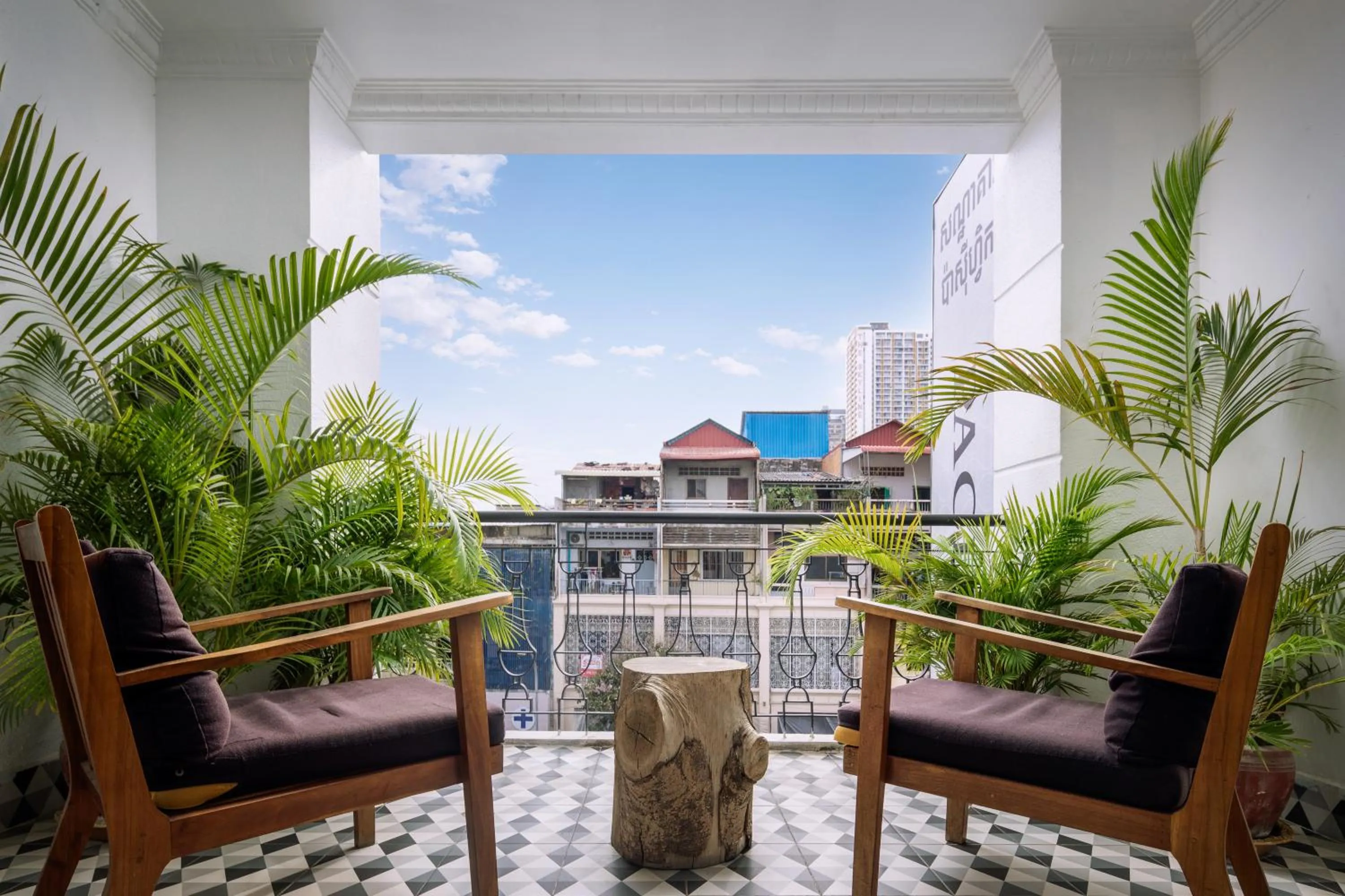 Property building in Pacific Hotel