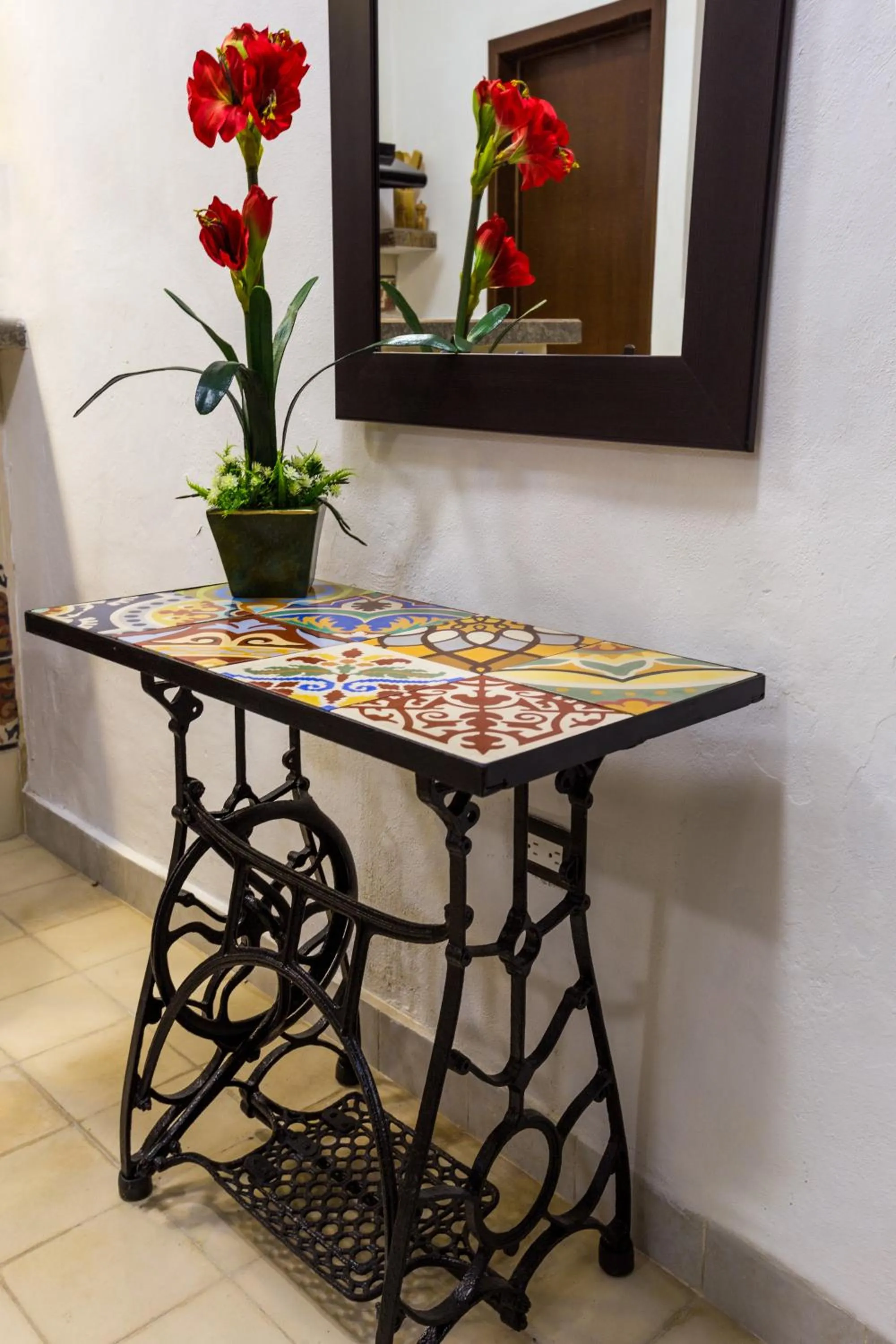 Decorative detail in Merida Serviced Apartments